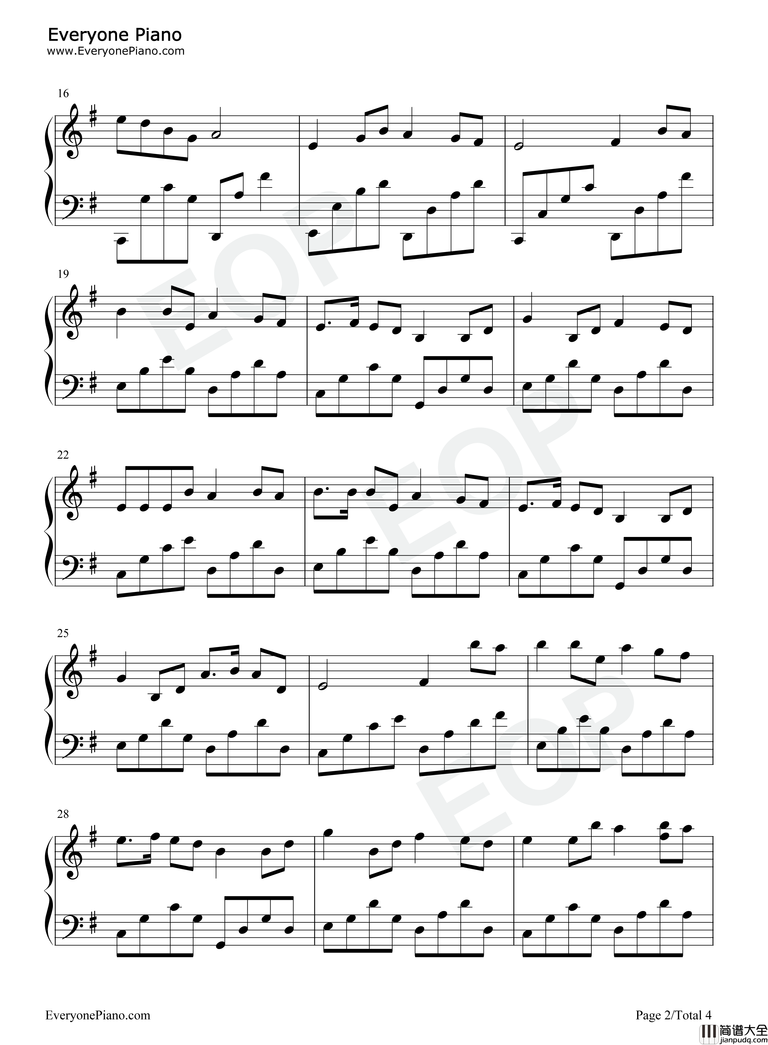 回梦游仙钢琴谱_骆集益