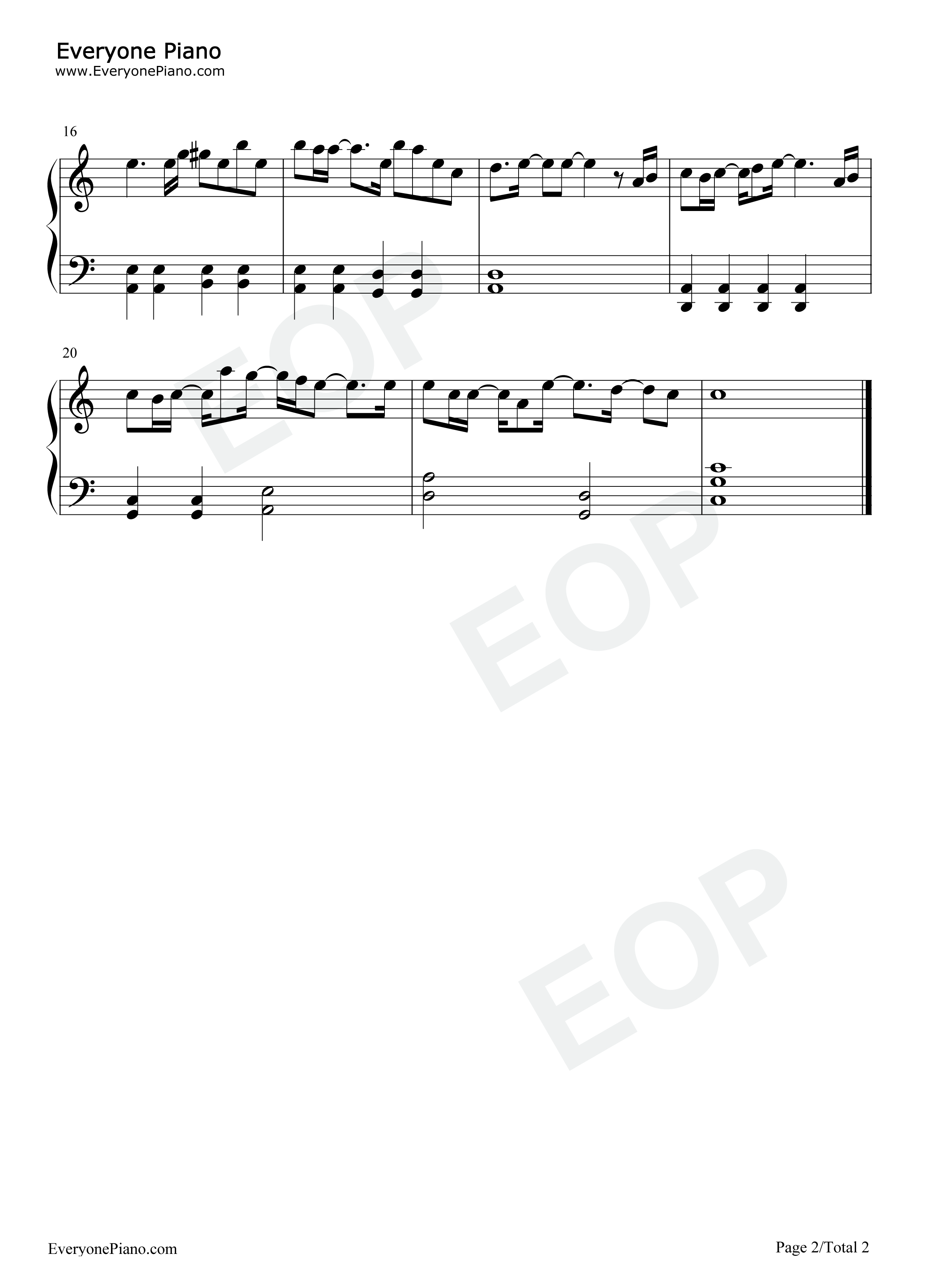 与你有关钢琴谱_泠鸢yousa