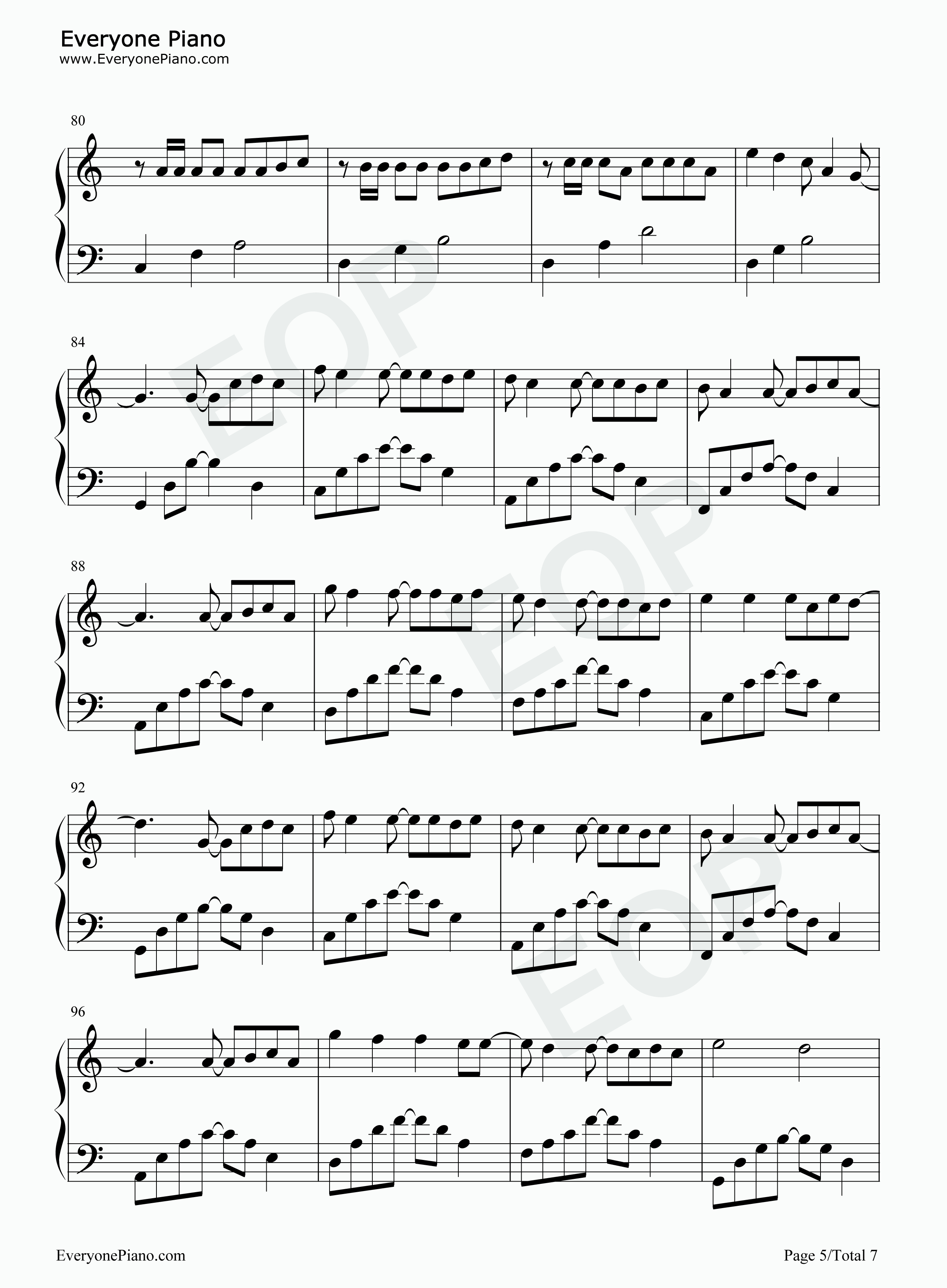 梦游记钢琴谱_时代少年团