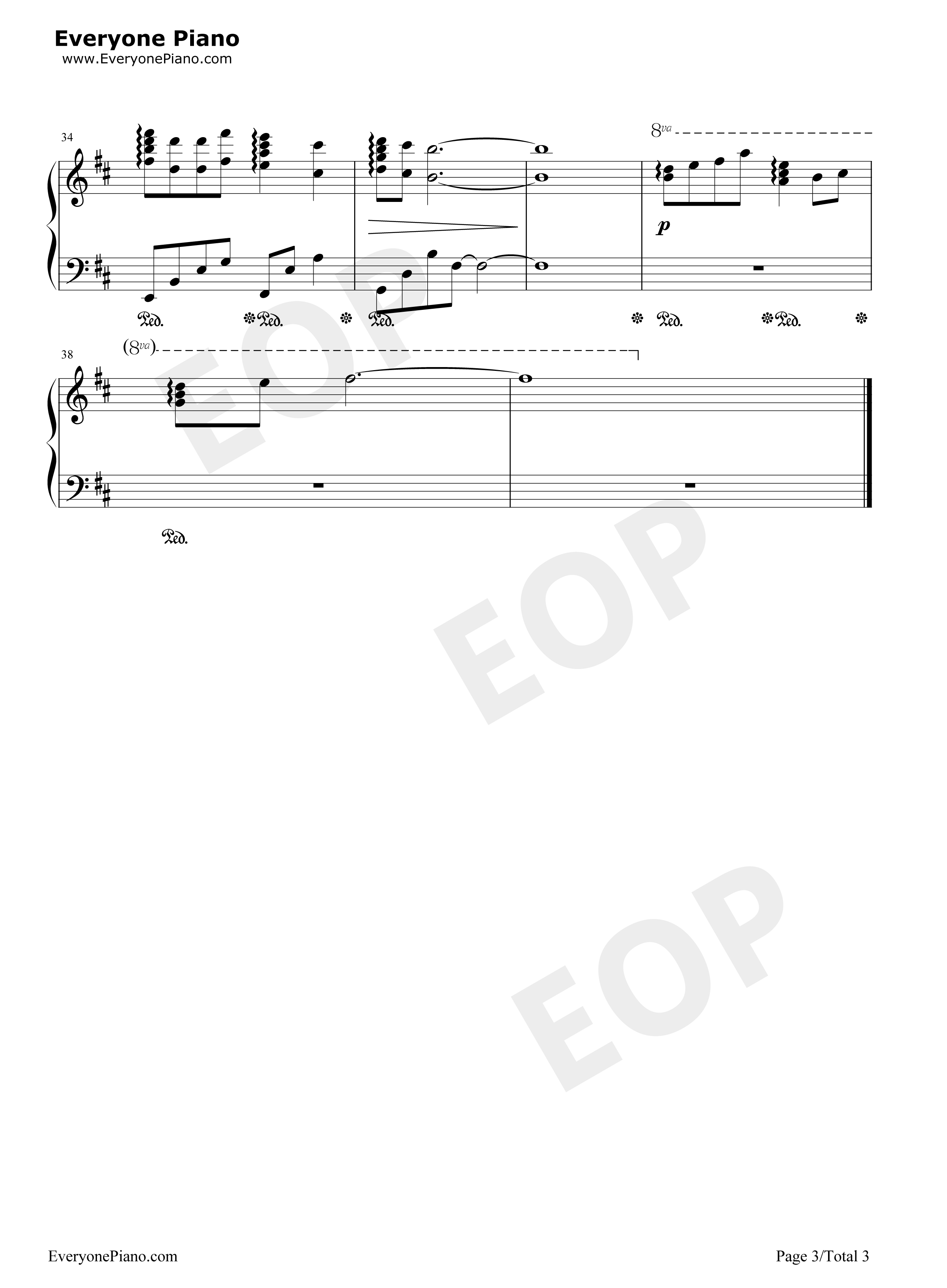 Old_Memory钢琴谱_Sphere