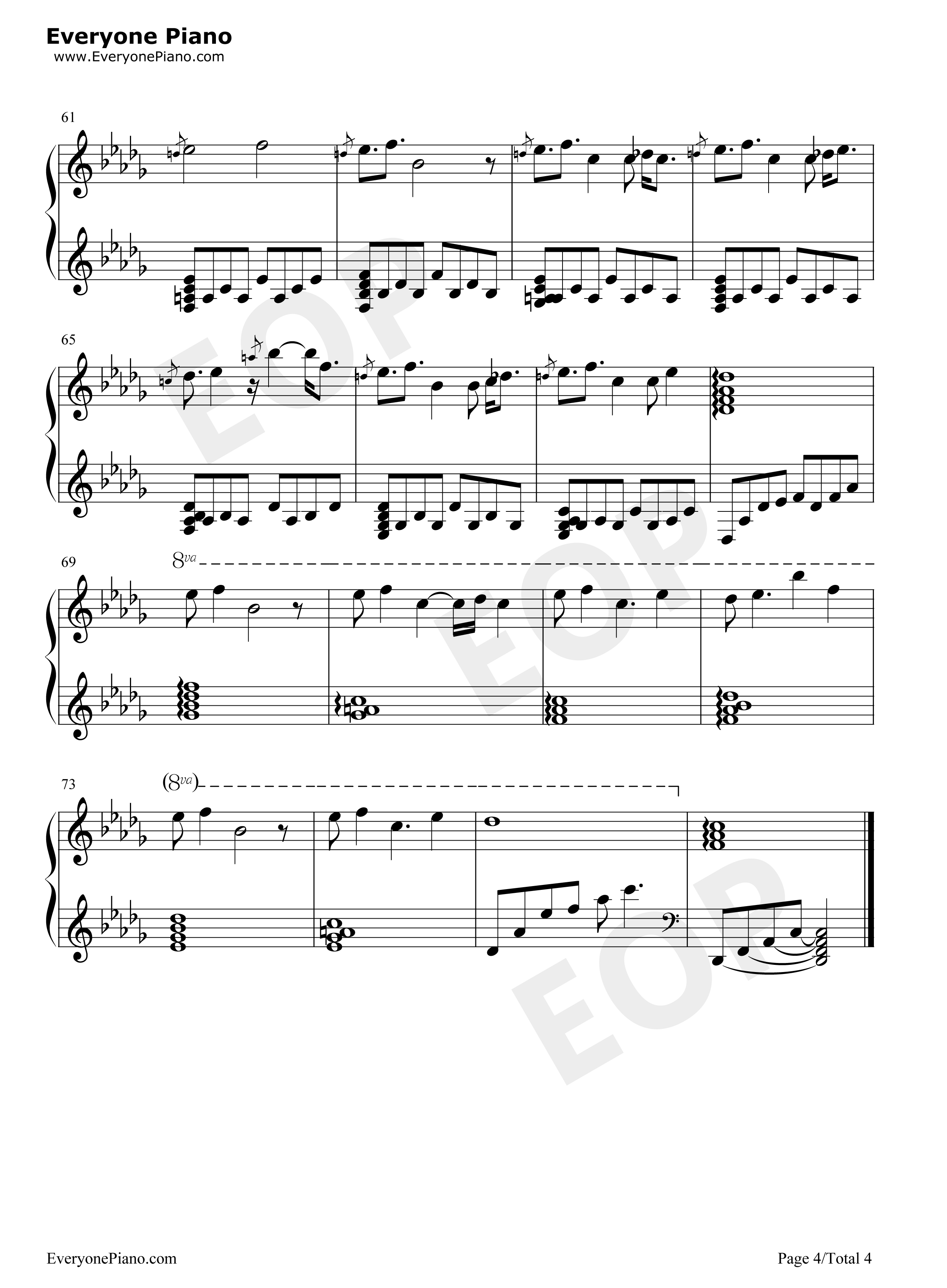 等风的日子钢琴谱_折户伸治