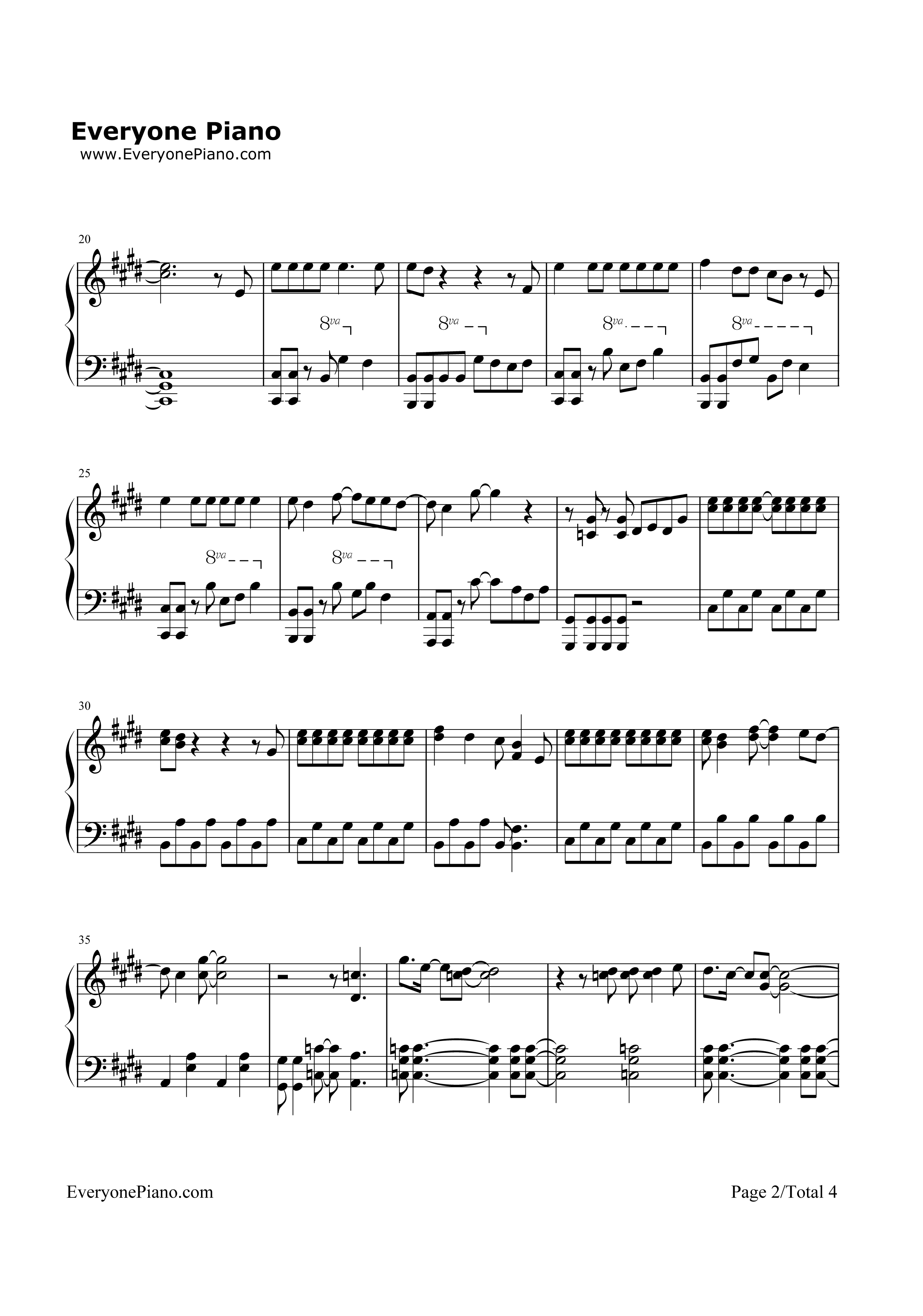 The_Day钢琴谱_色情涂鸦