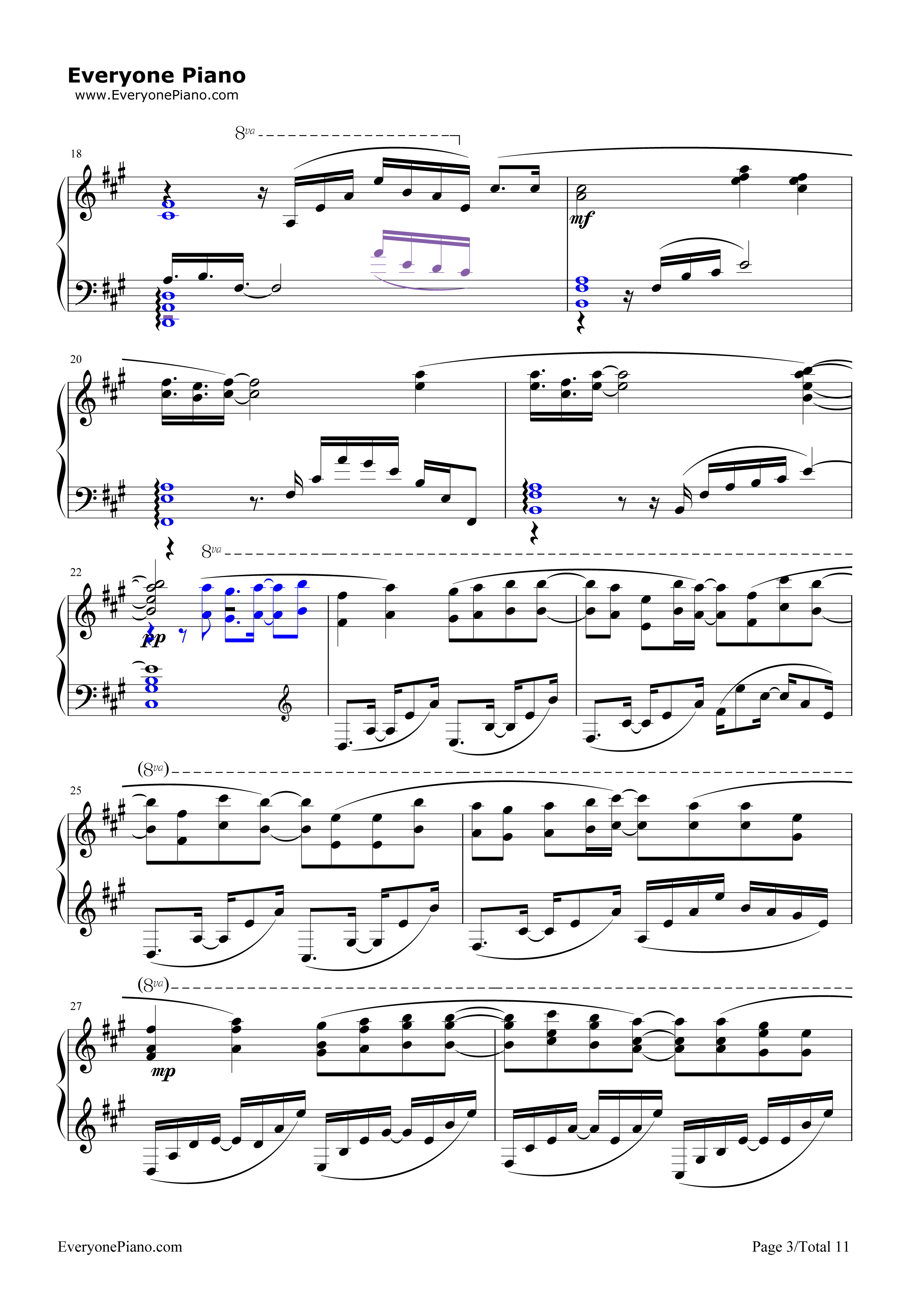 Ninelie钢琴谱_Aimer_with_Chelly