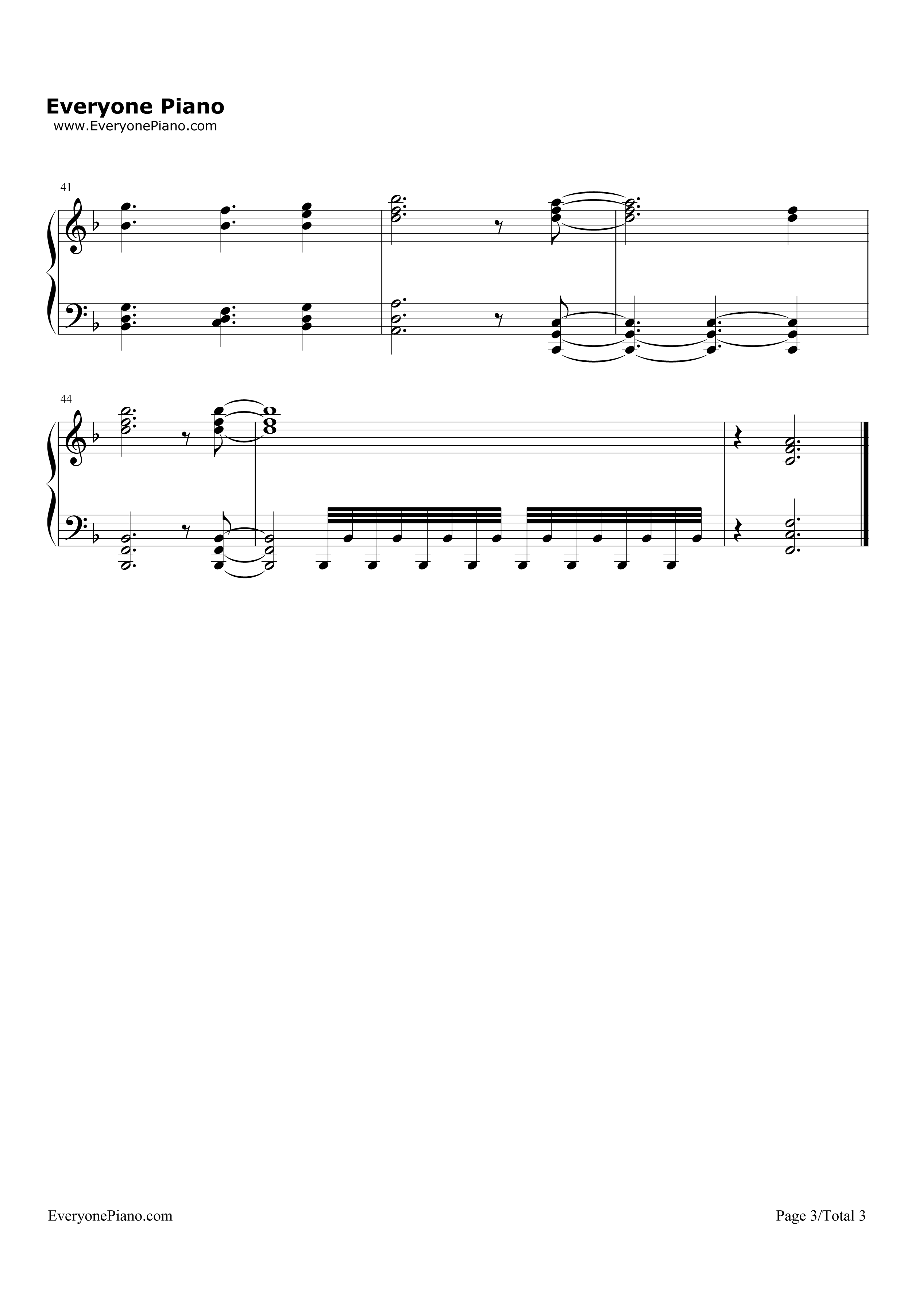 Lay_Your_Hands_on_Me钢琴谱_Boom_Boom_Satellites