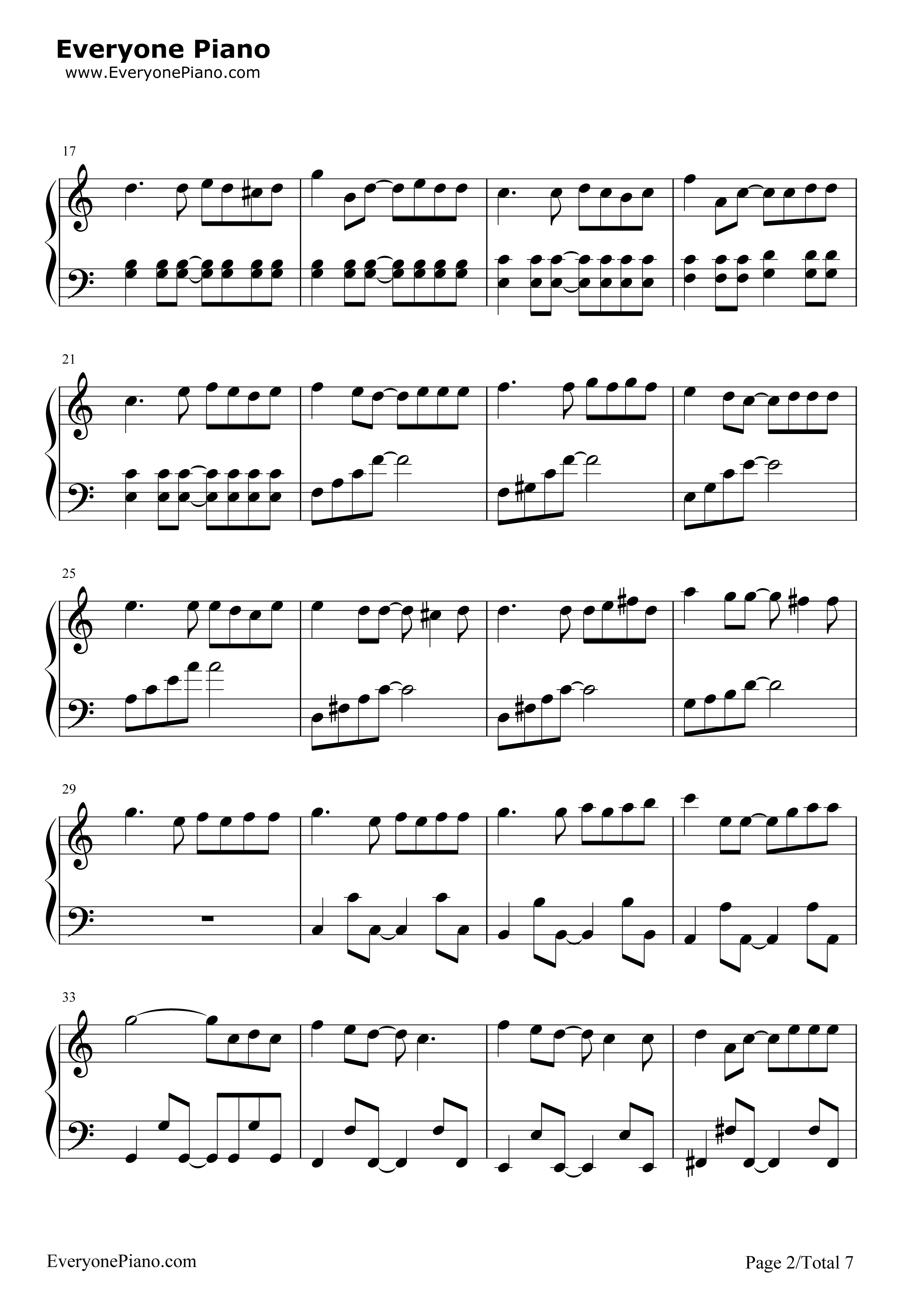 幻化成风（風になる）钢琴谱_辻亚弥乃