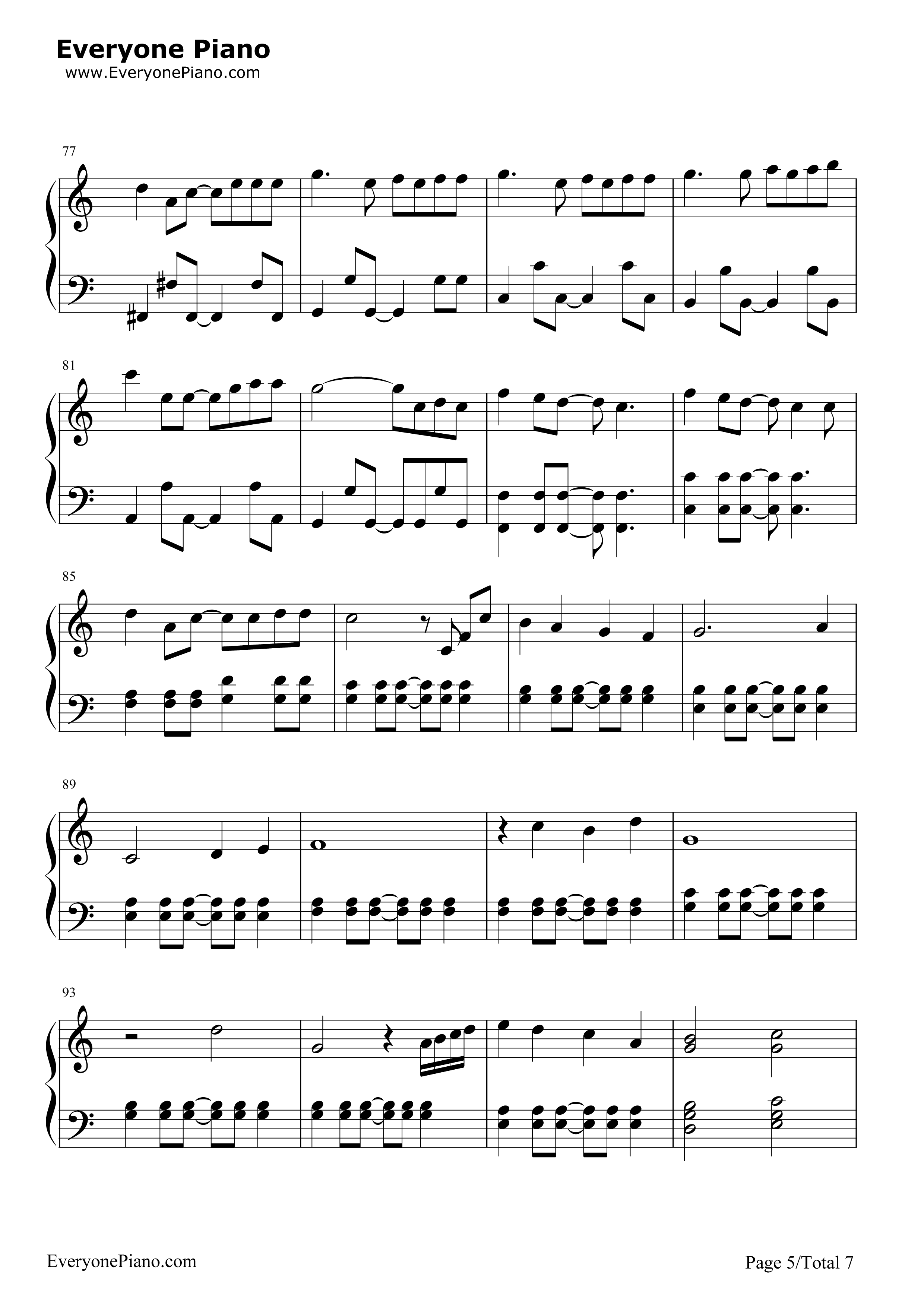 幻化成风（風になる）钢琴谱_辻亚弥乃