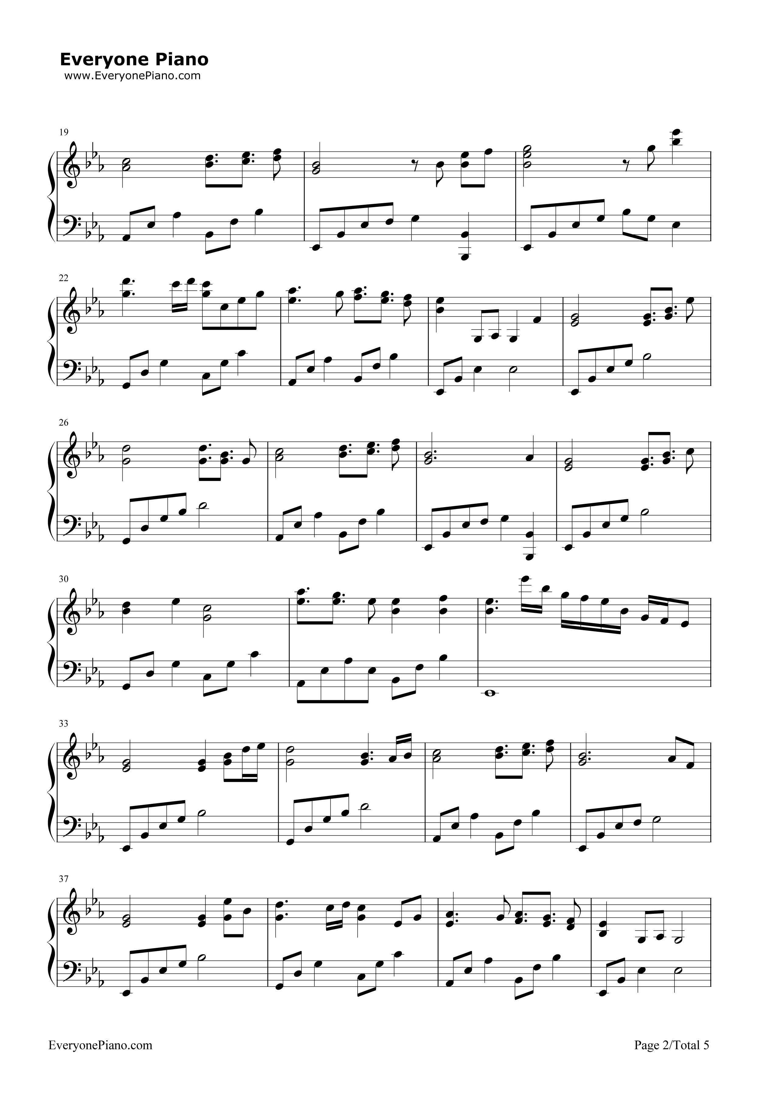 爸爸钢琴谱_鸟叔(PSY)