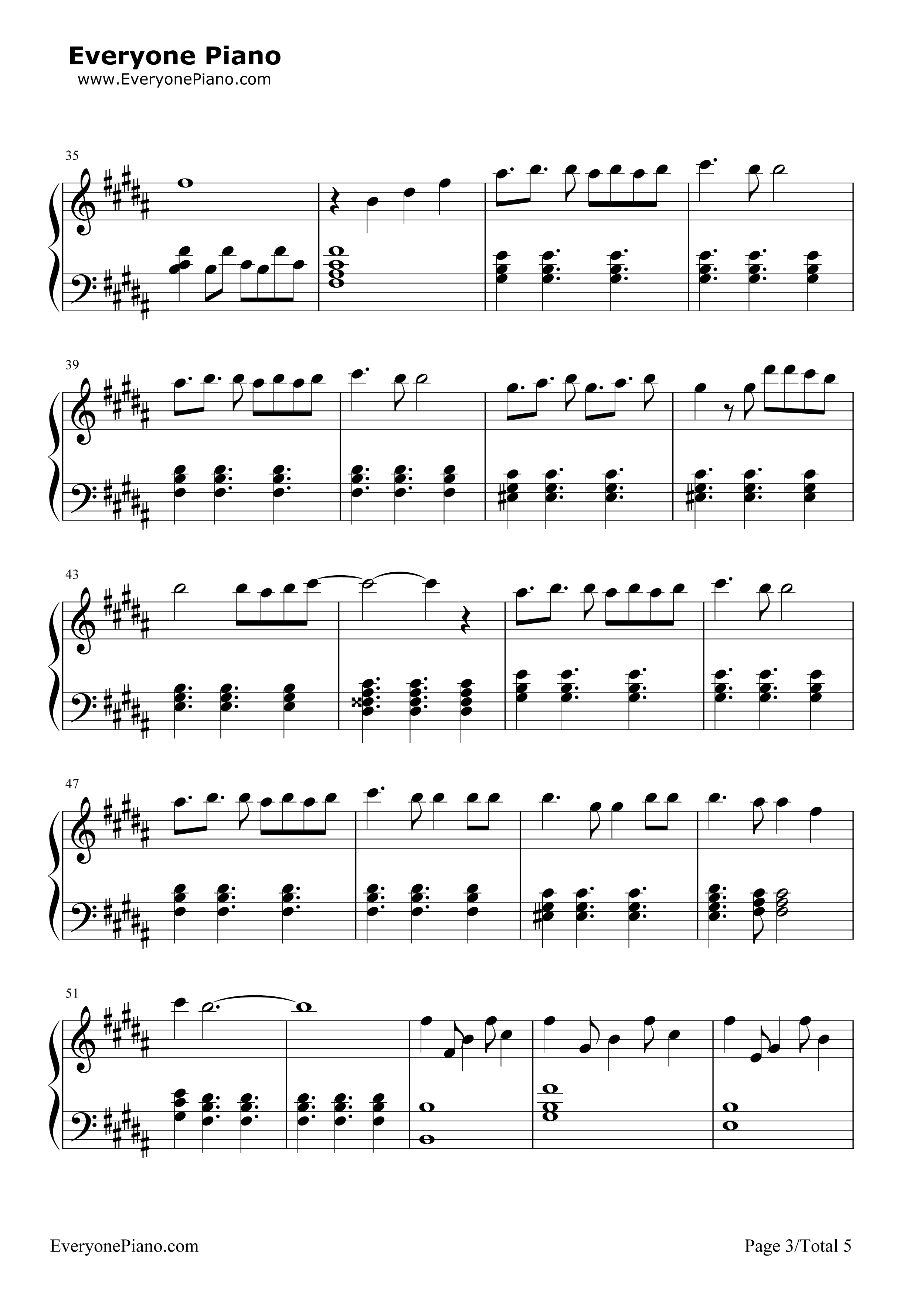 Dream×Dream钢琴谱_爱内里菜