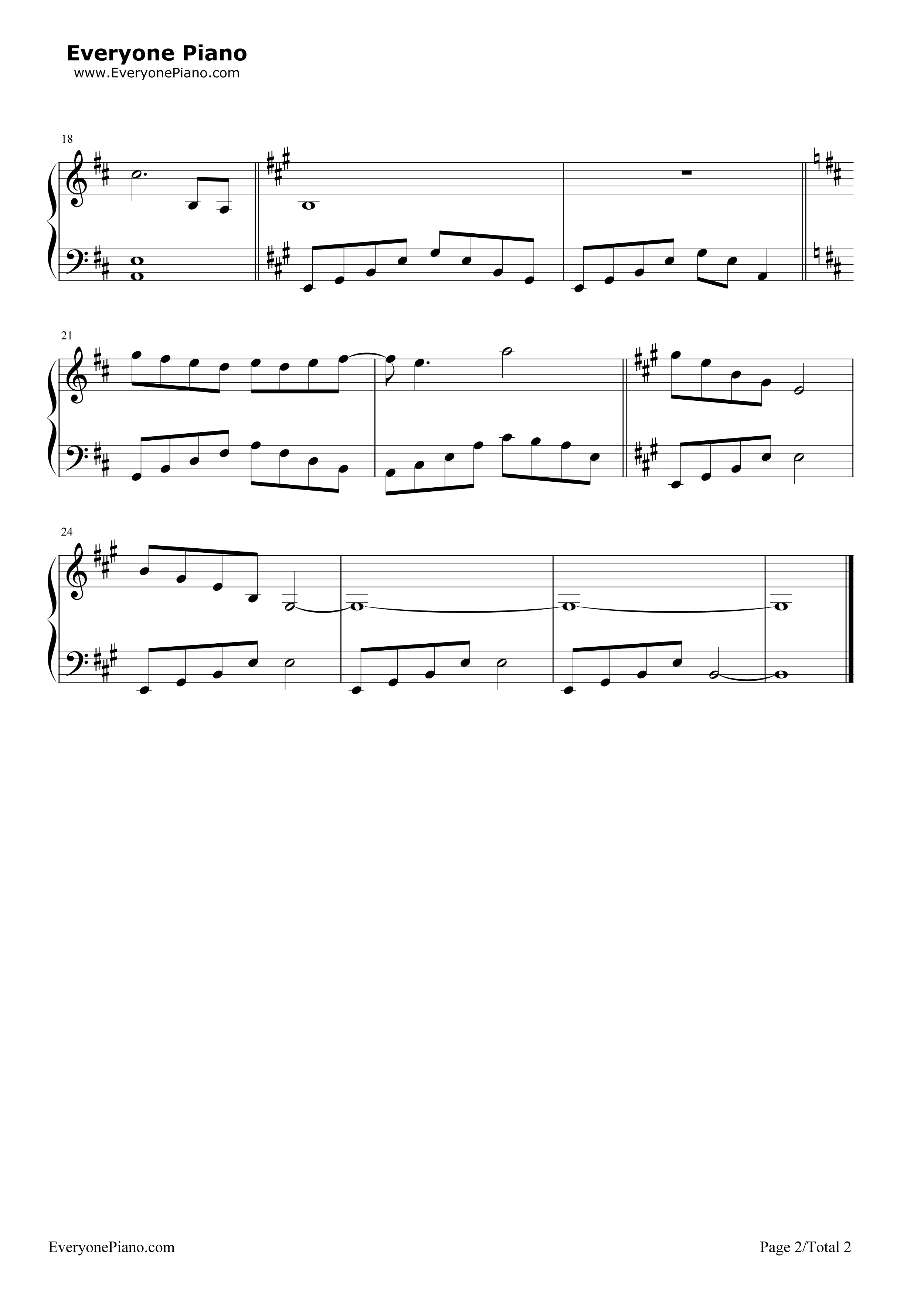 Minecraft背景音乐钢琴谱_丹尼尔•罗森菲尔德