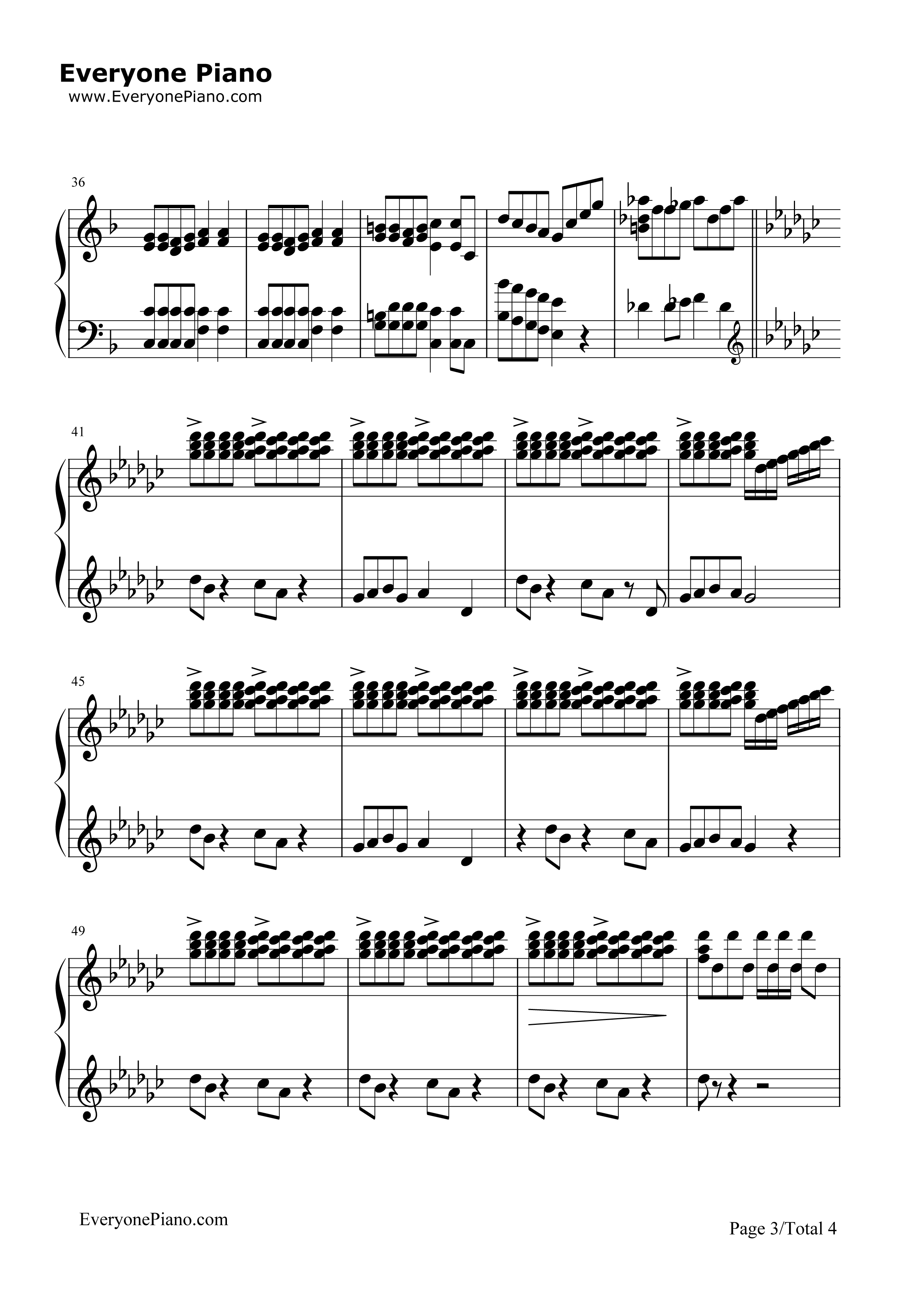 圣诞旋律钢琴谱_Tim_Janis