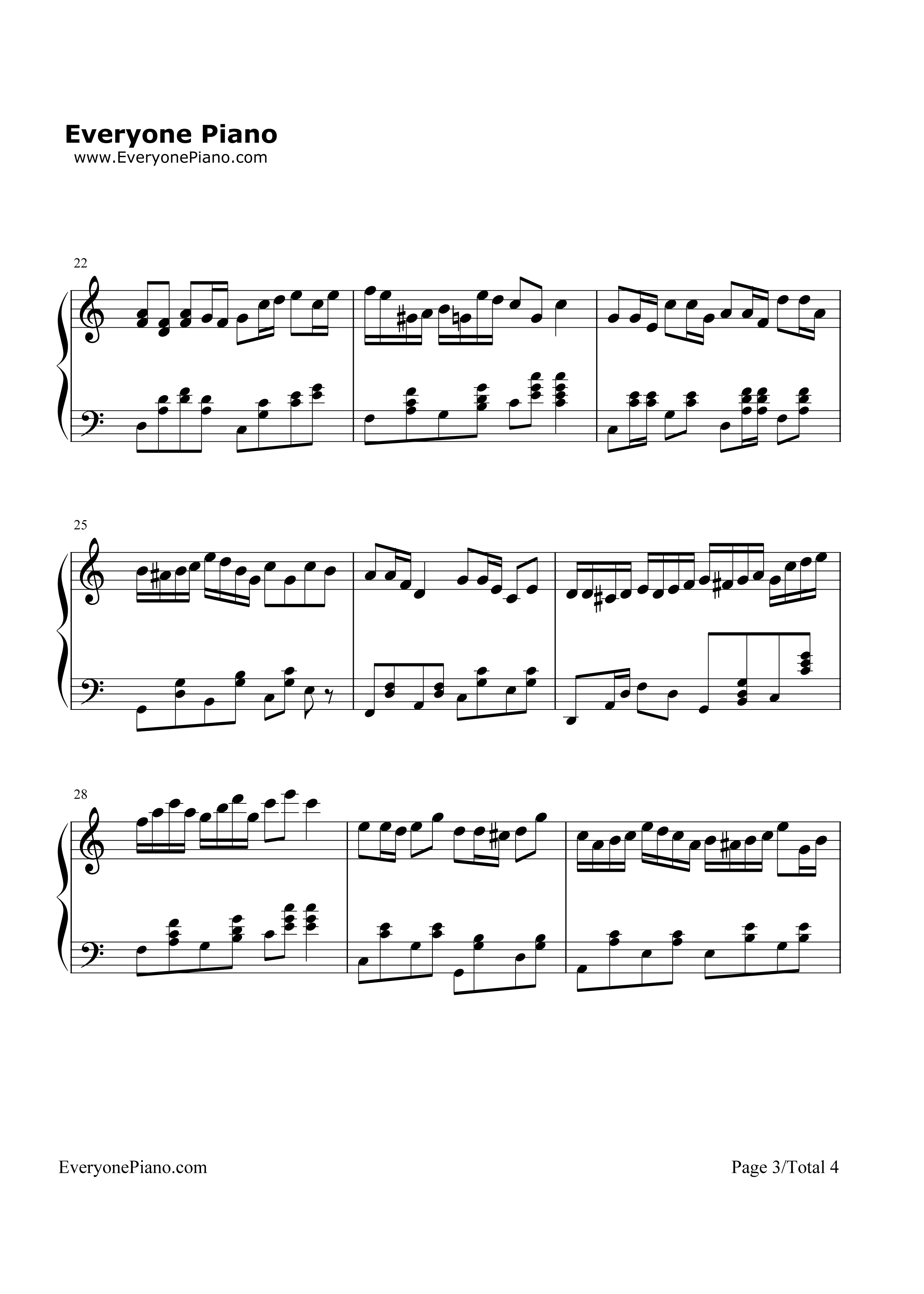 圣诞随想钢琴谱_未知