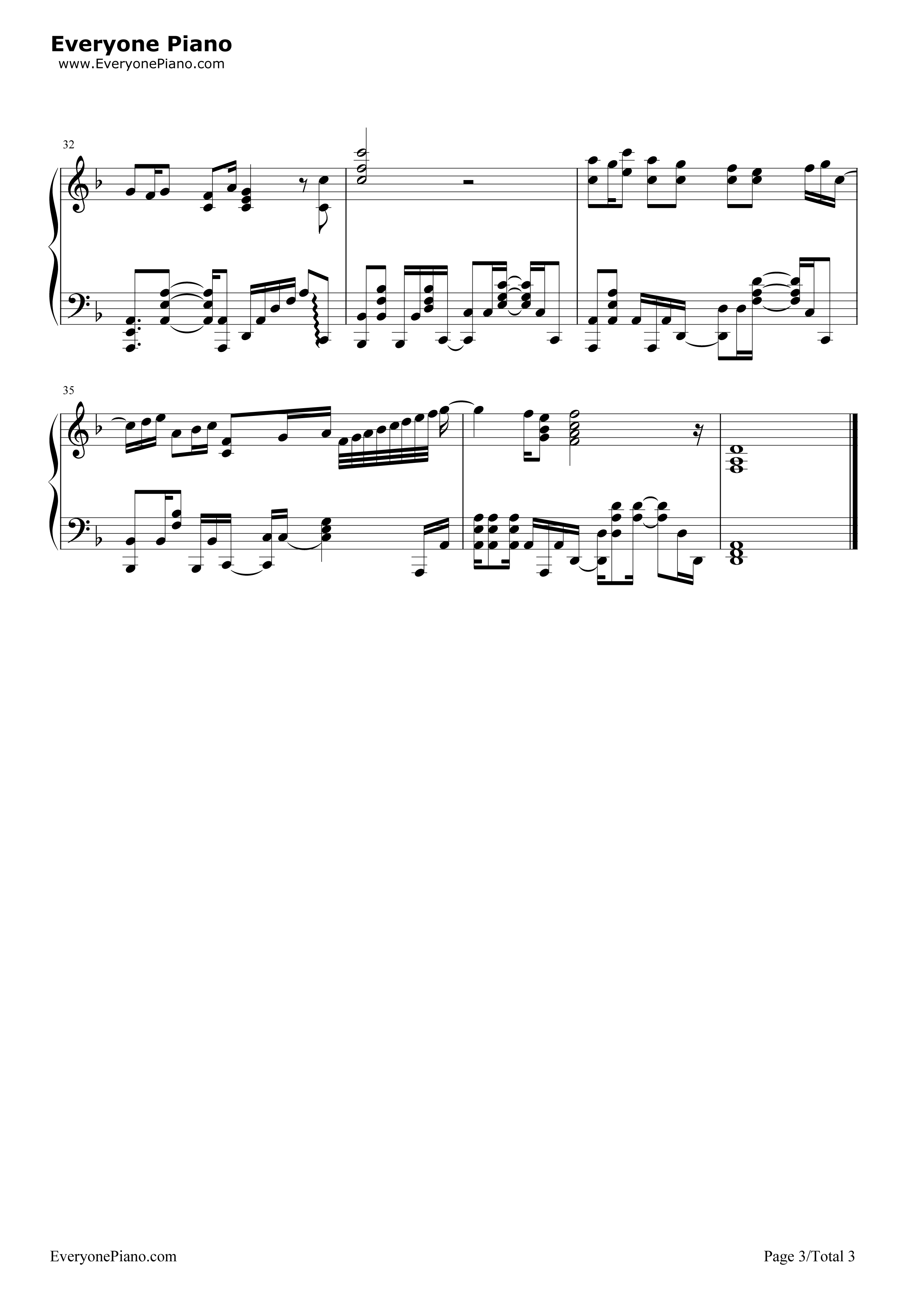 叫べ钢琴谱_沼仓爱美