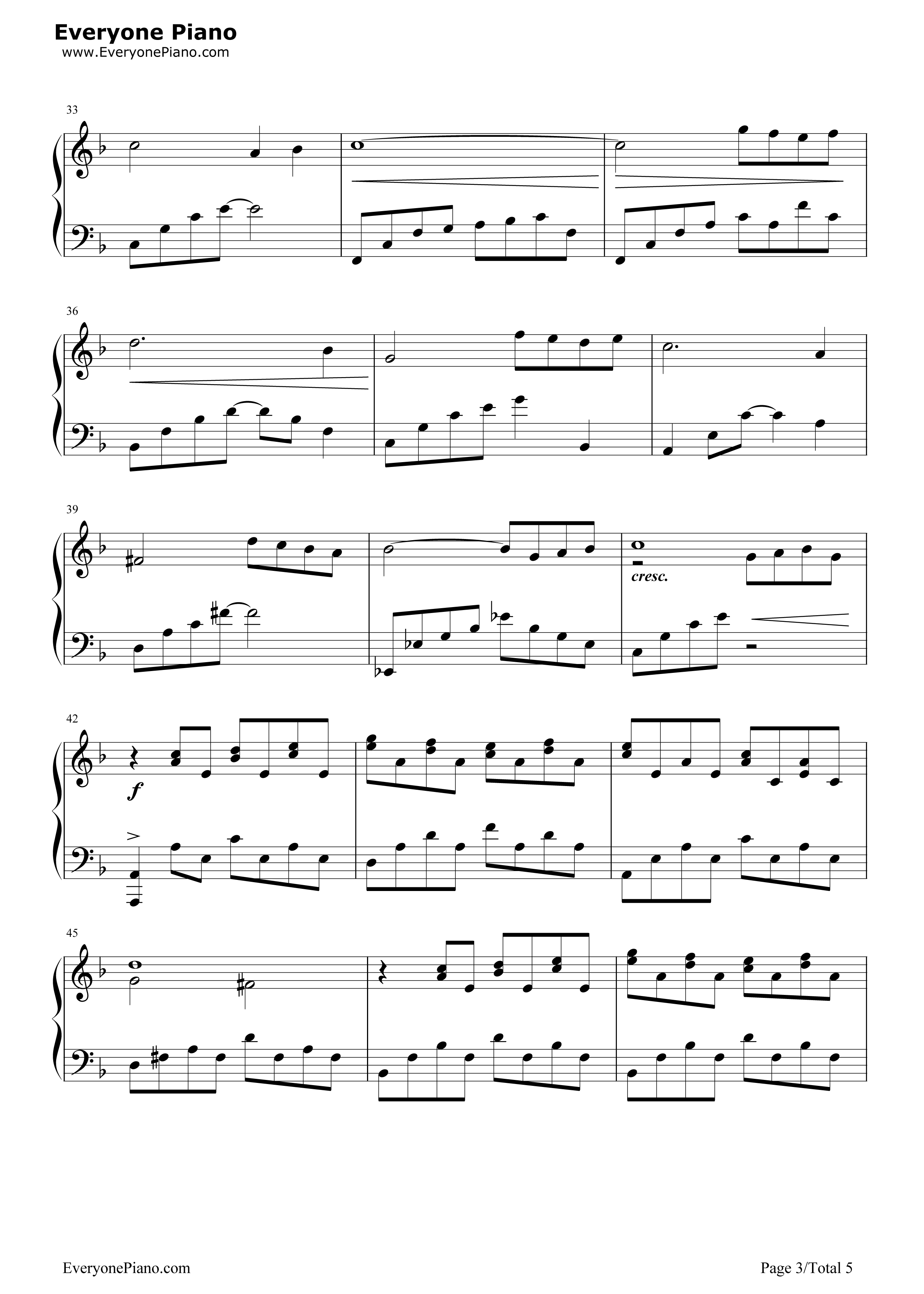 船钢琴谱_植松伸夫