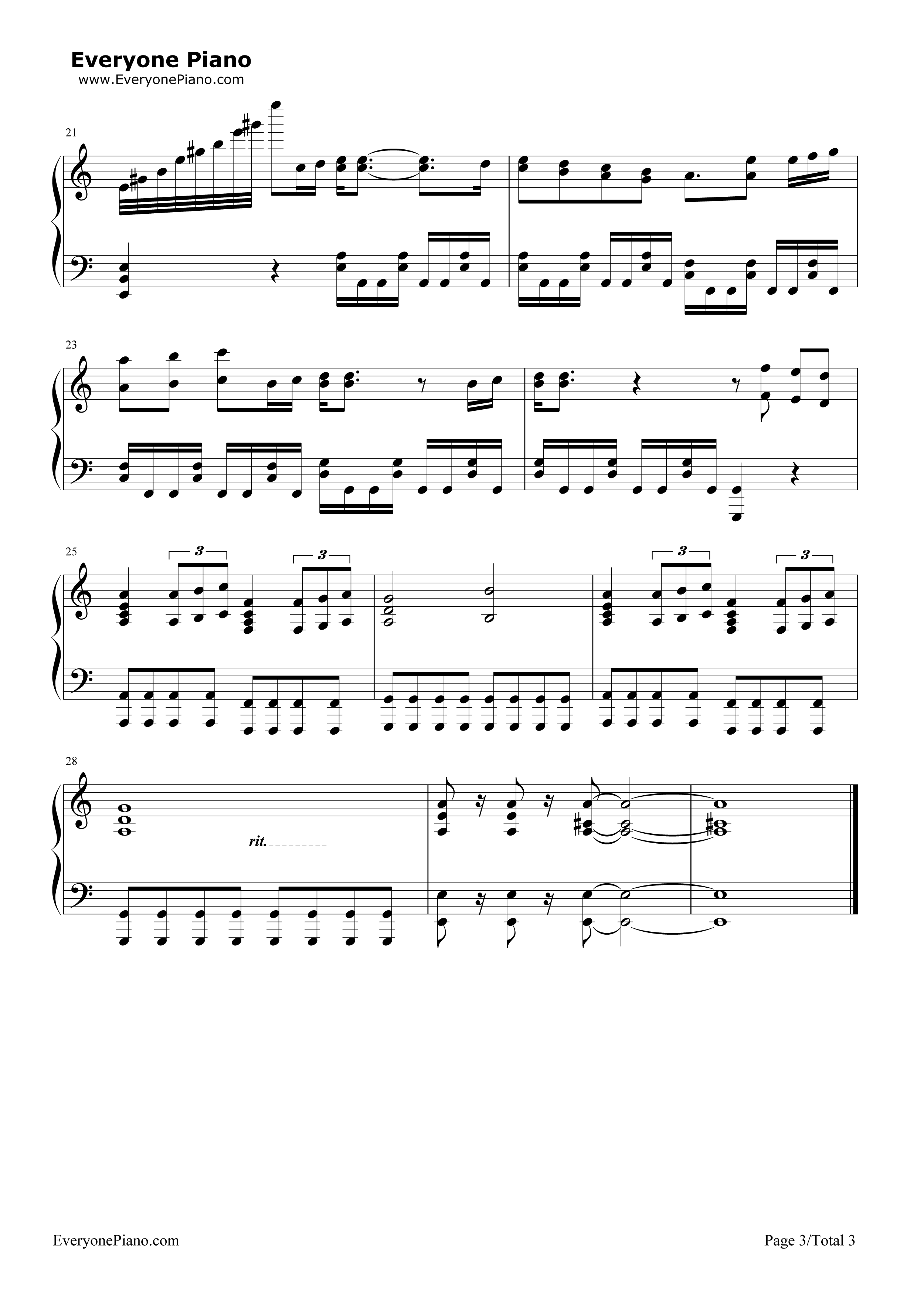 天马座的幻想钢琴谱_MAKE_UP