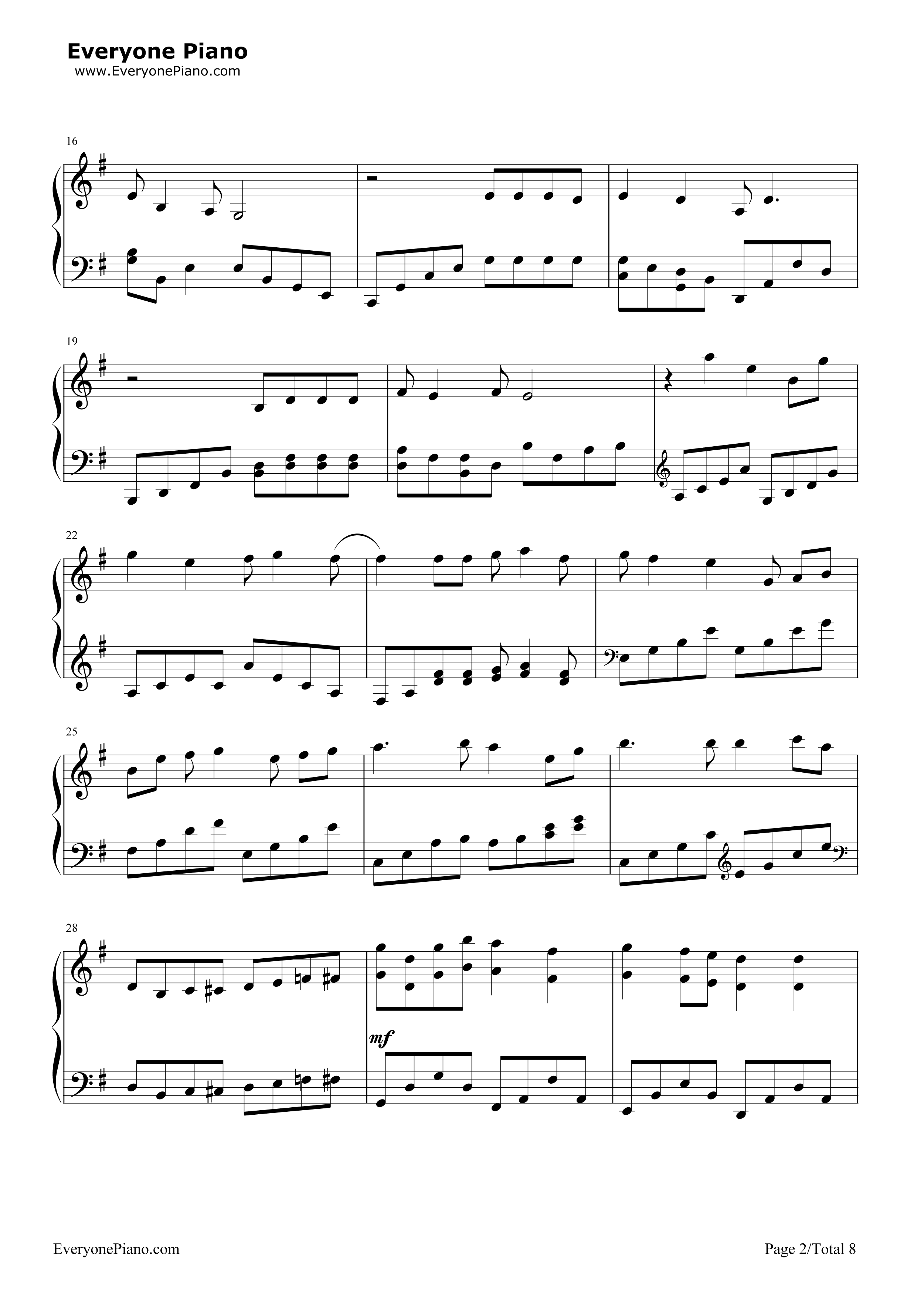 负けないで钢琴谱_ZARD