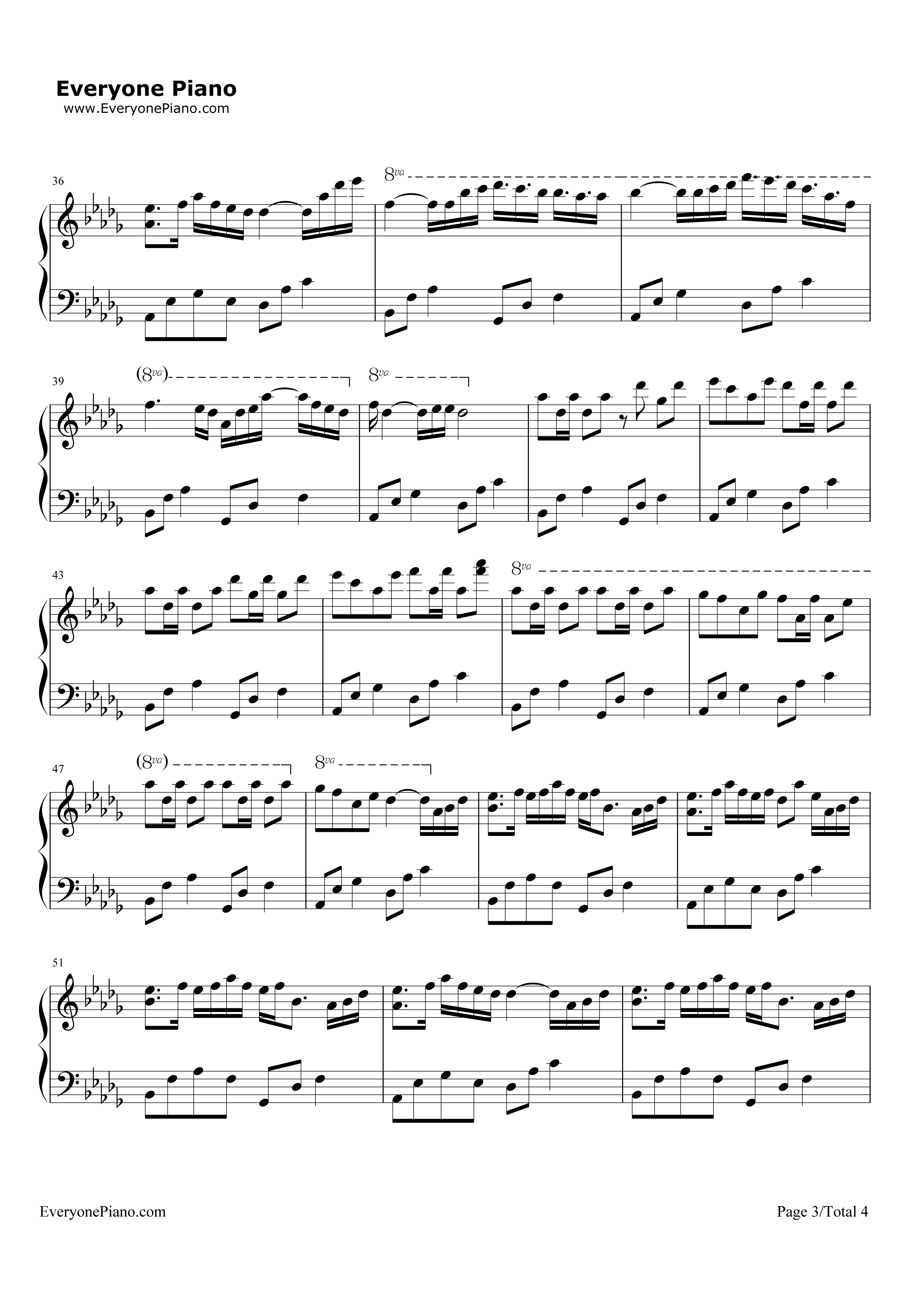 秋姉妹のなく顷に钢琴谱_东方project