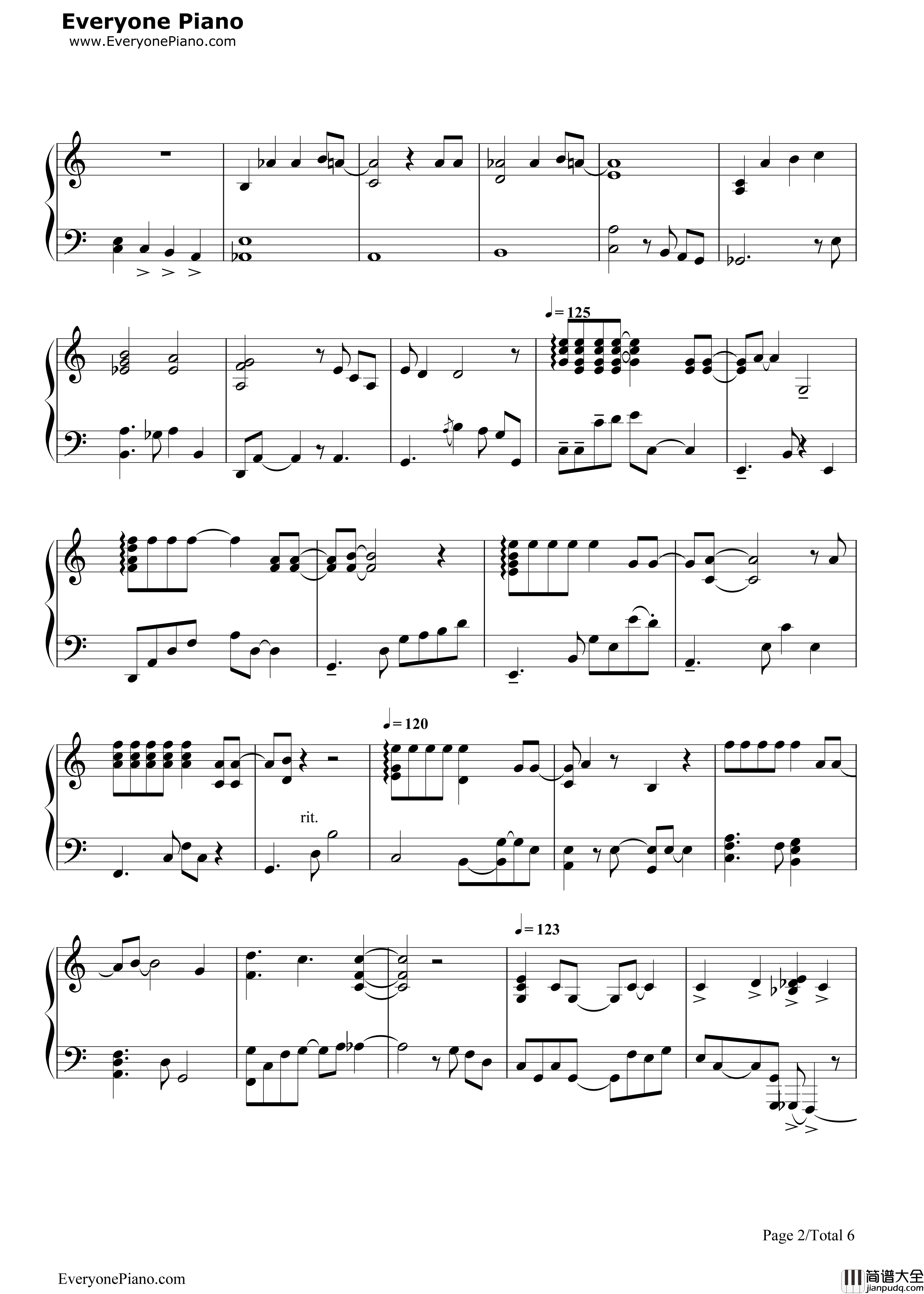 可曾记得爱钢琴谱_饭岛真理