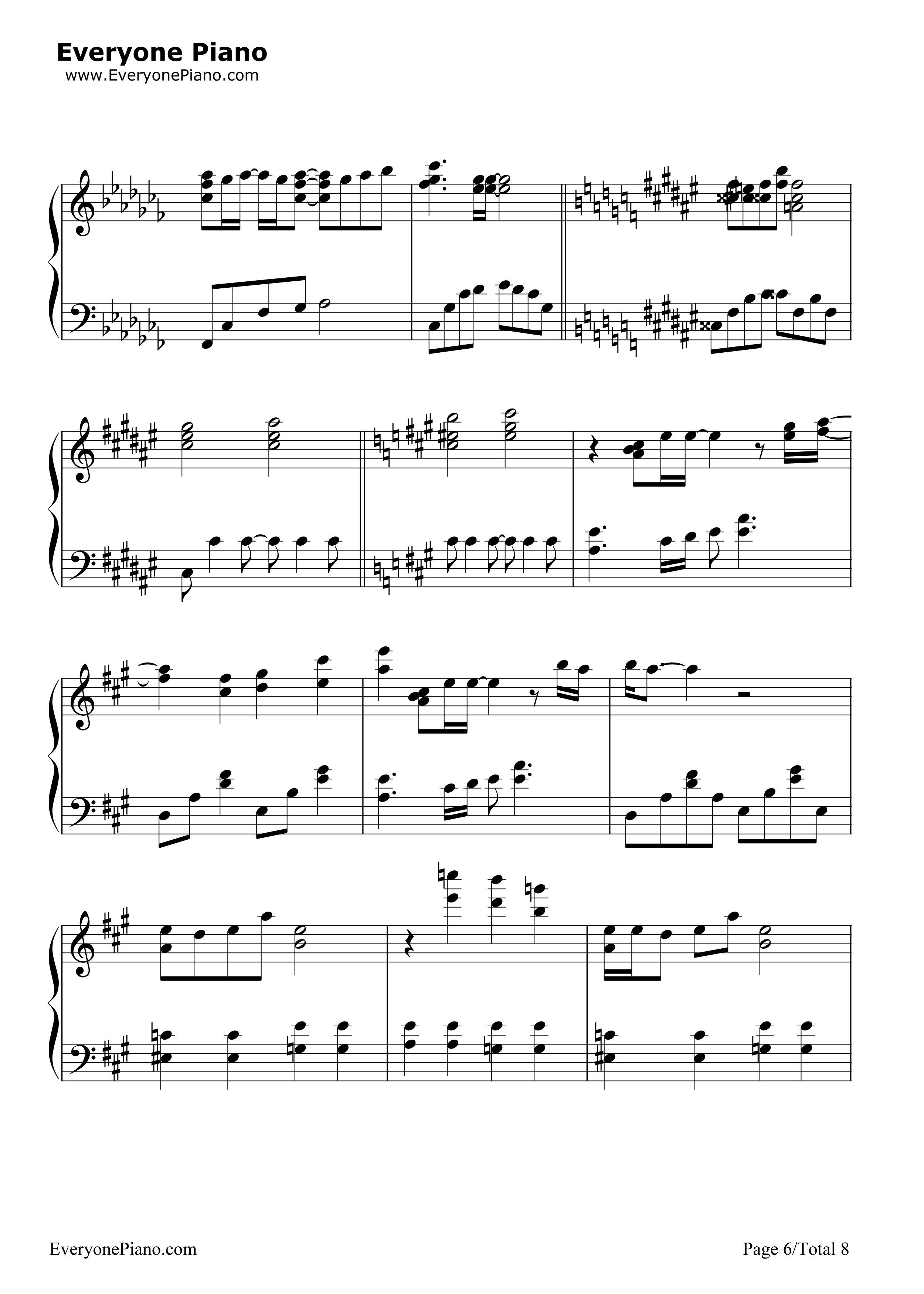 secret_of_my_heart钢琴谱_仓木麻衣