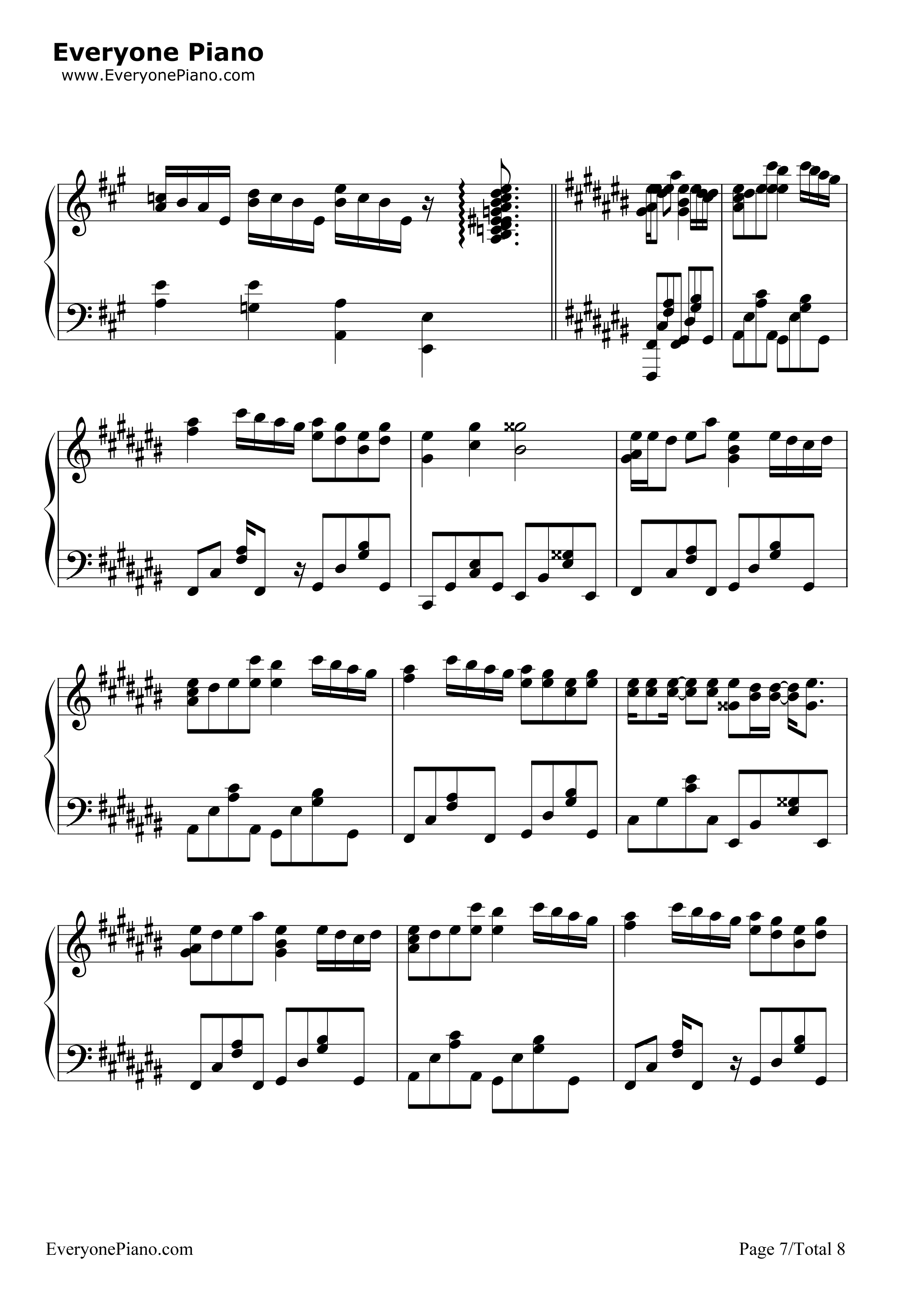 secret_of_my_heart钢琴谱_仓木麻衣