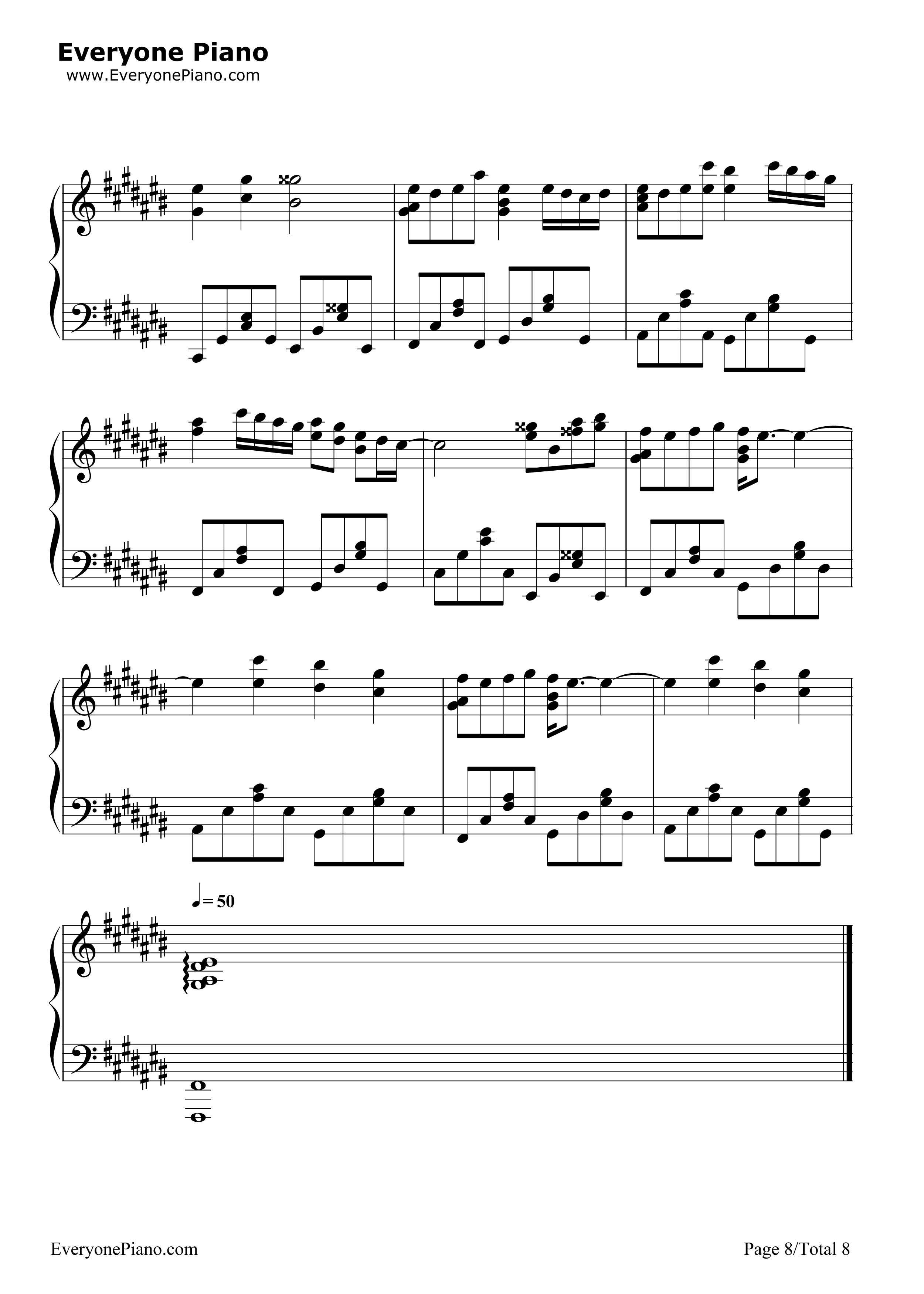 secret_of_my_heart钢琴谱_仓木麻衣