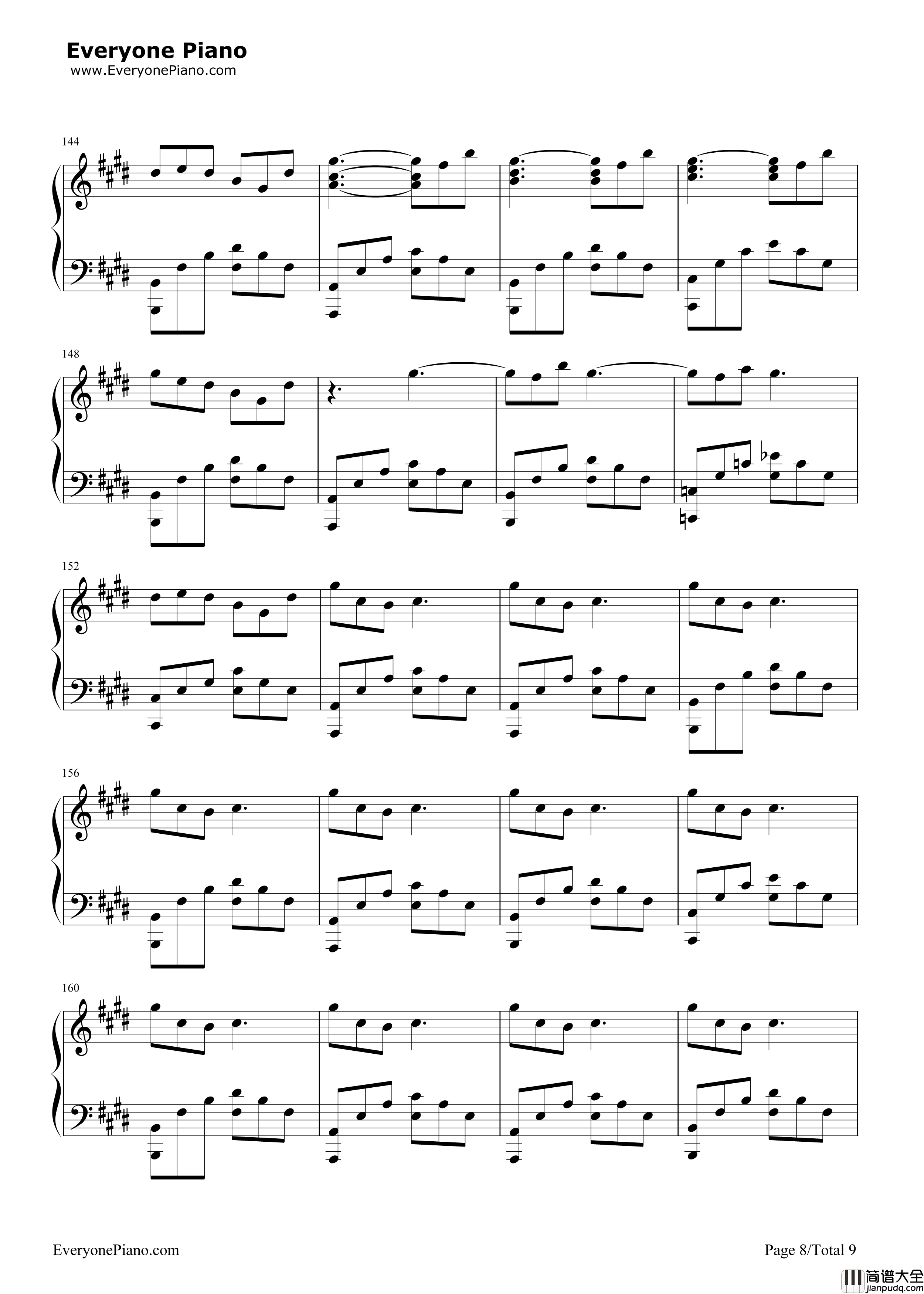 あなたがいた森（曾有你的森林）钢琴谱_树海