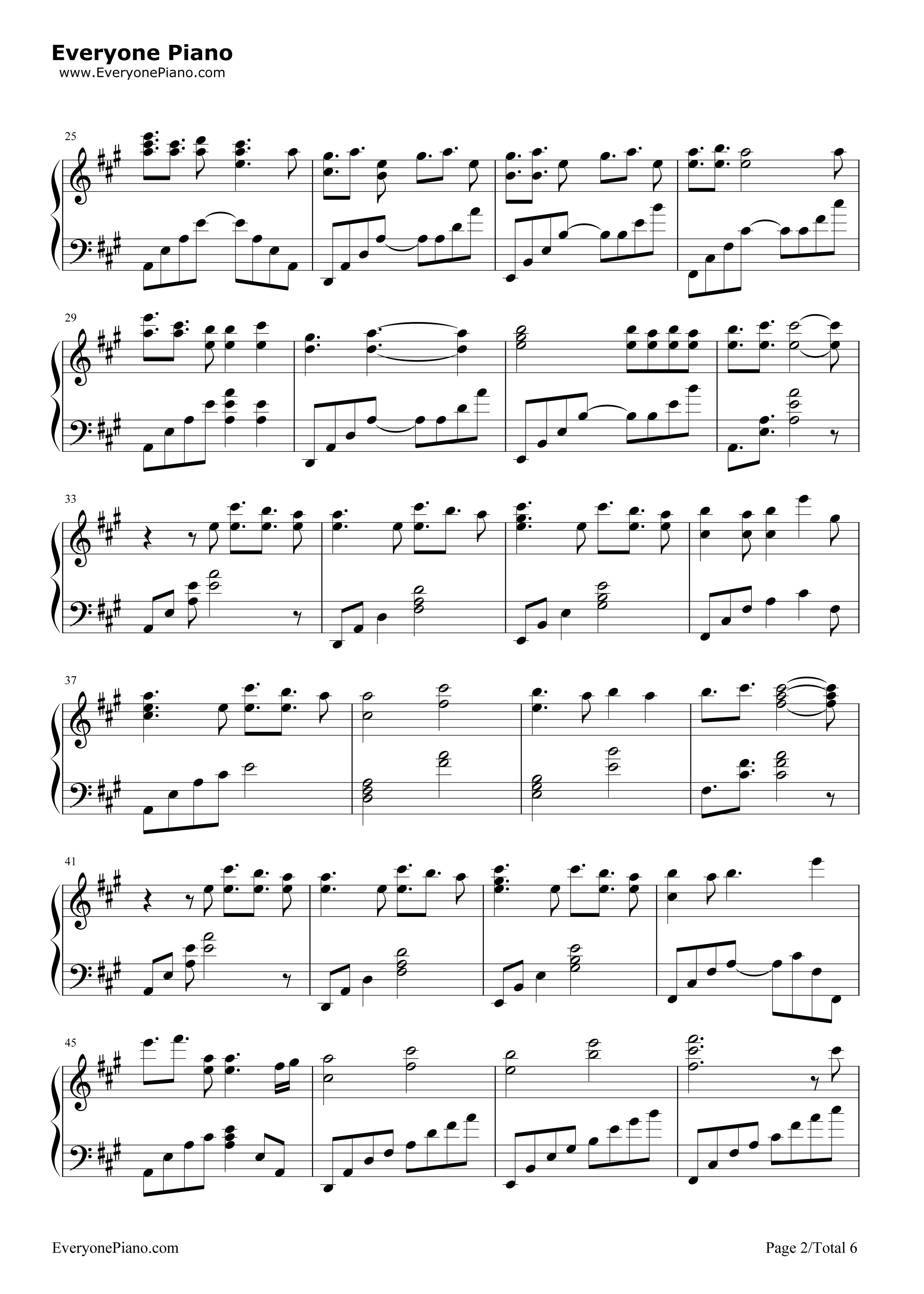 Dear钢琴谱_初音未来_19's_Sound_Factory