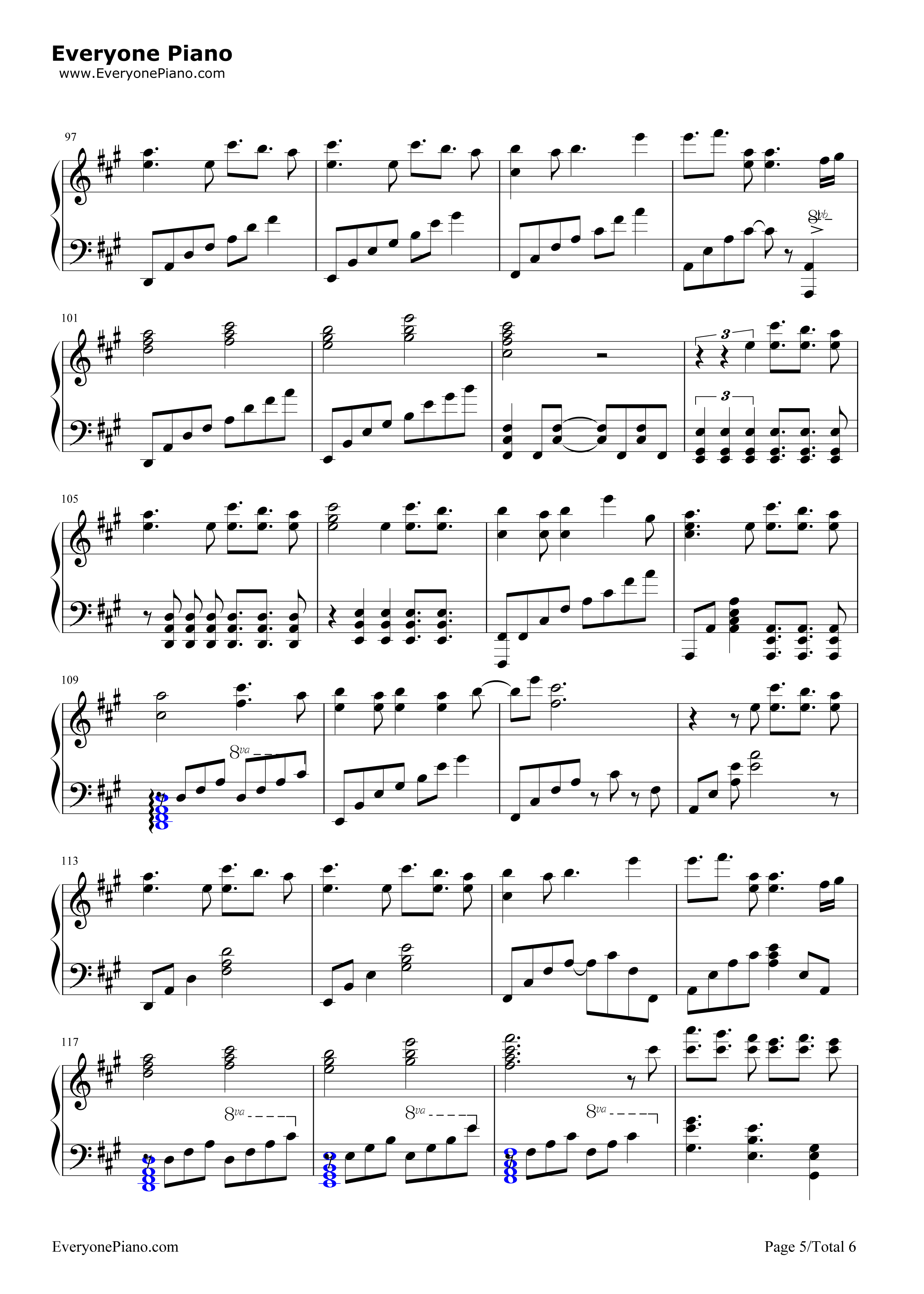 Dear钢琴谱_初音未来_19's_Sound_Factory