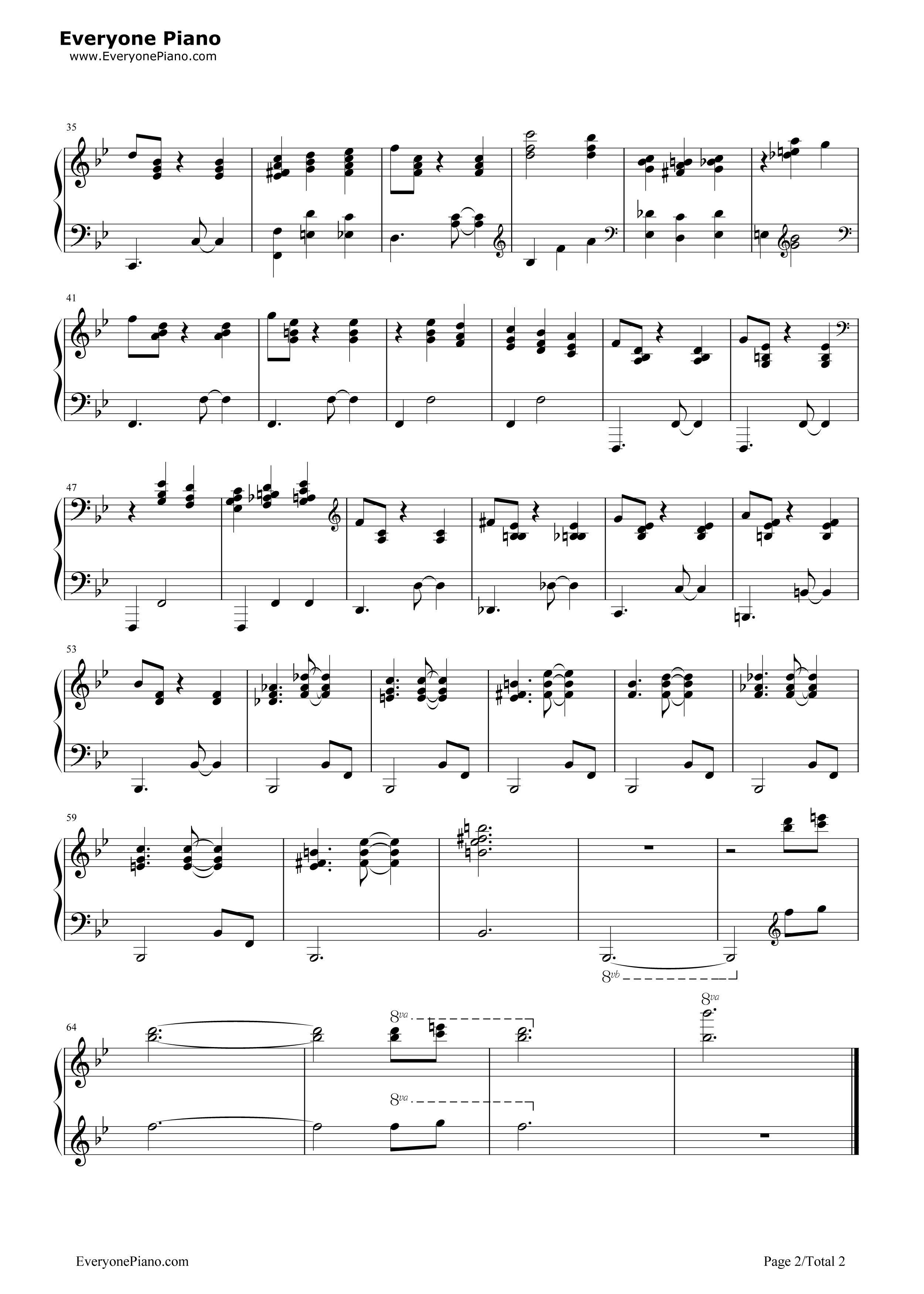 Someday_My_Prince_Will_Come钢琴谱_Adriana_Caselotti