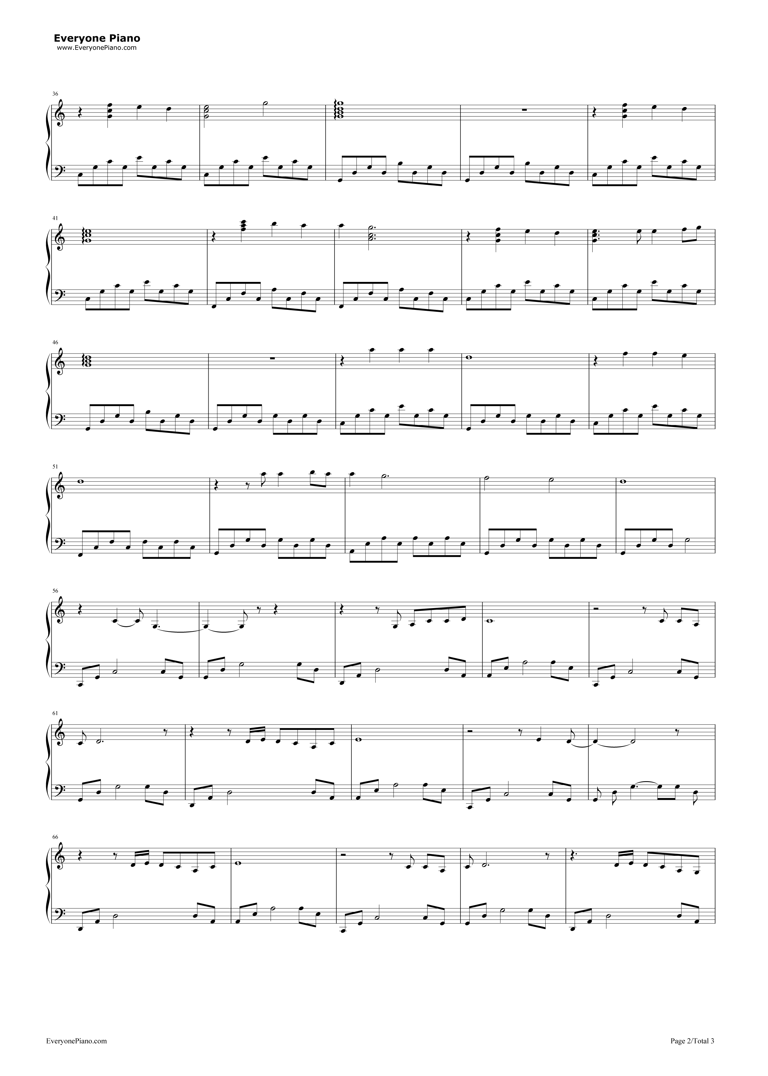 Into_The_West钢琴谱_Annie_Lennox