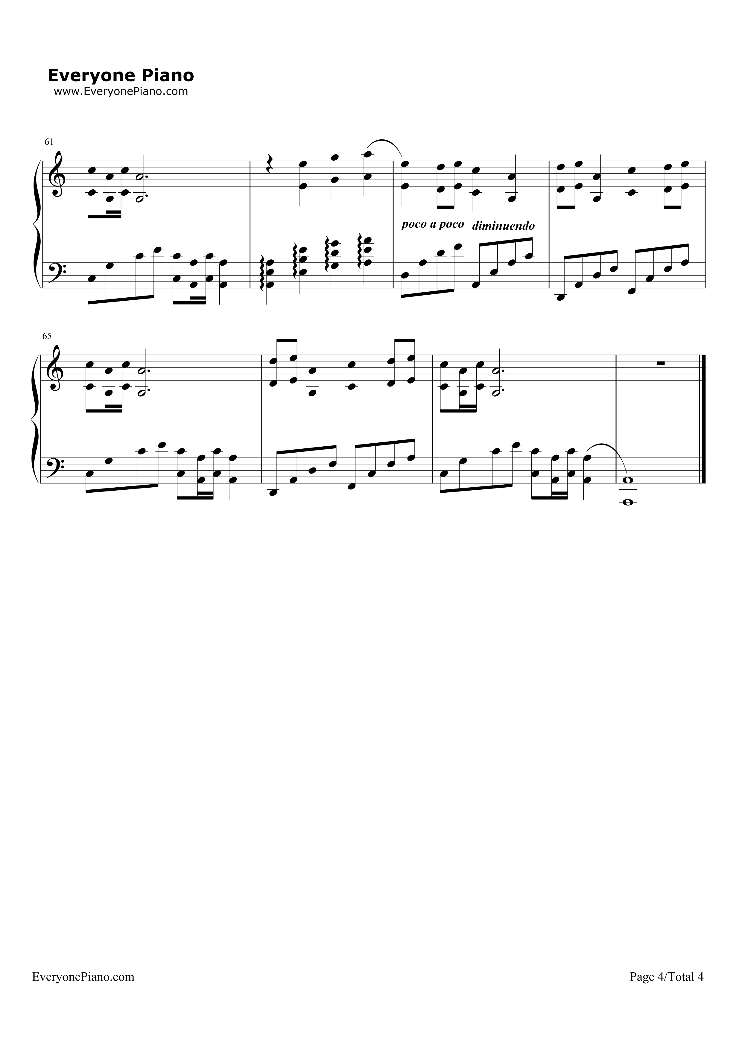 英雄的黎明钢琴谱_横山菁儿