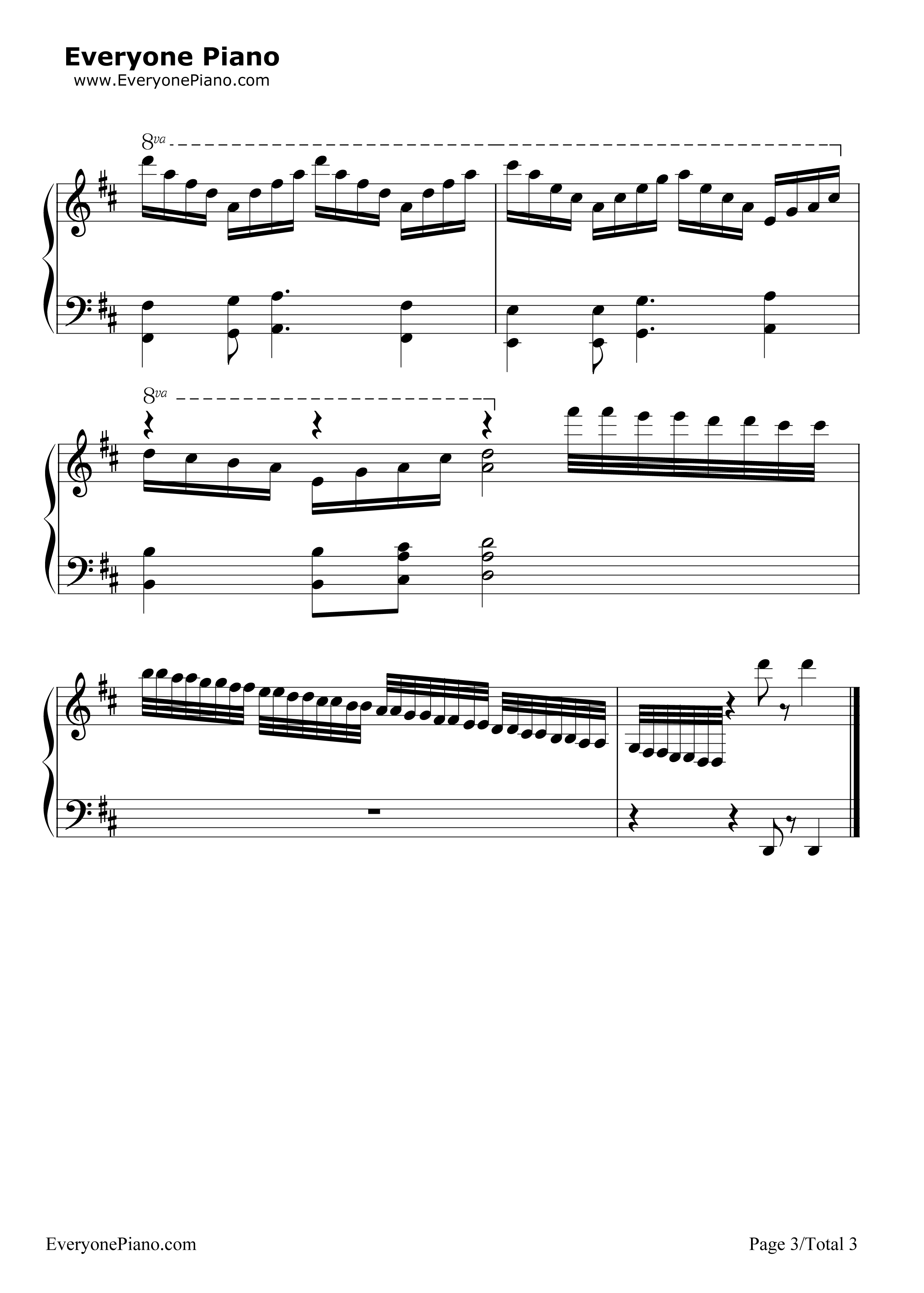 小蜜蜂钢琴谱_Aiolia