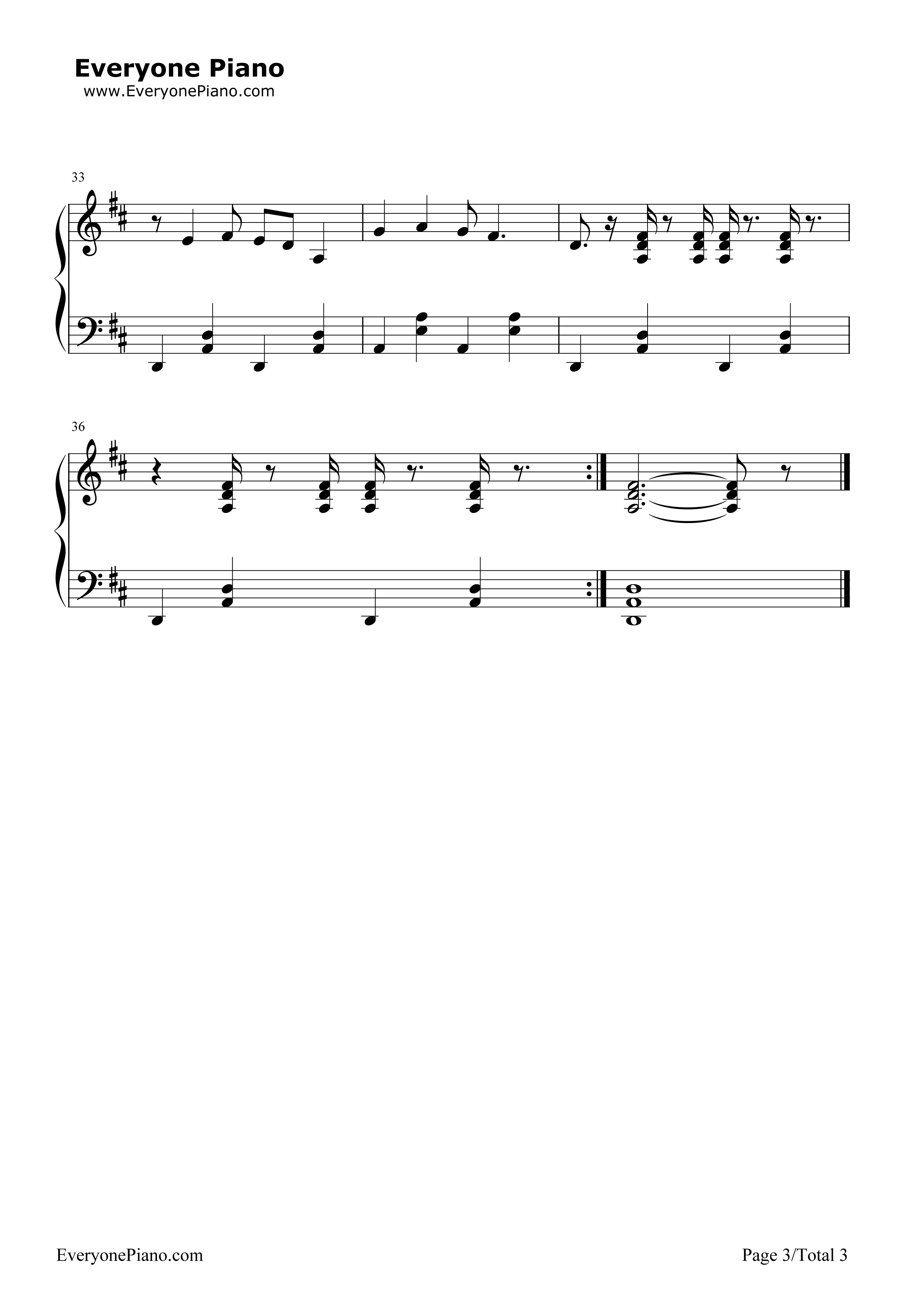 新大头儿子和小头爸爸2一日成才钢琴谱_雷佳