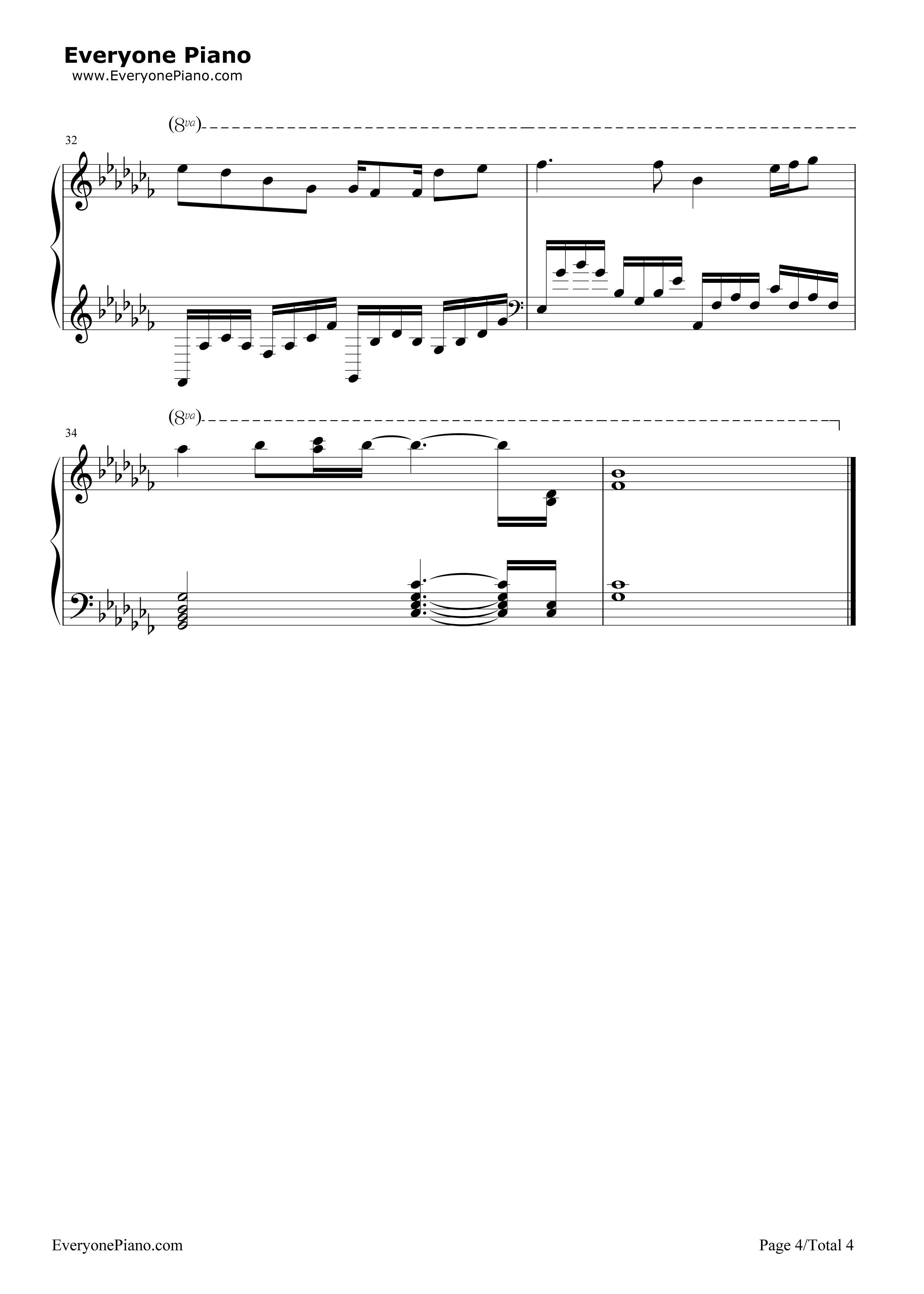 Good_Night钢琴谱_班得瑞