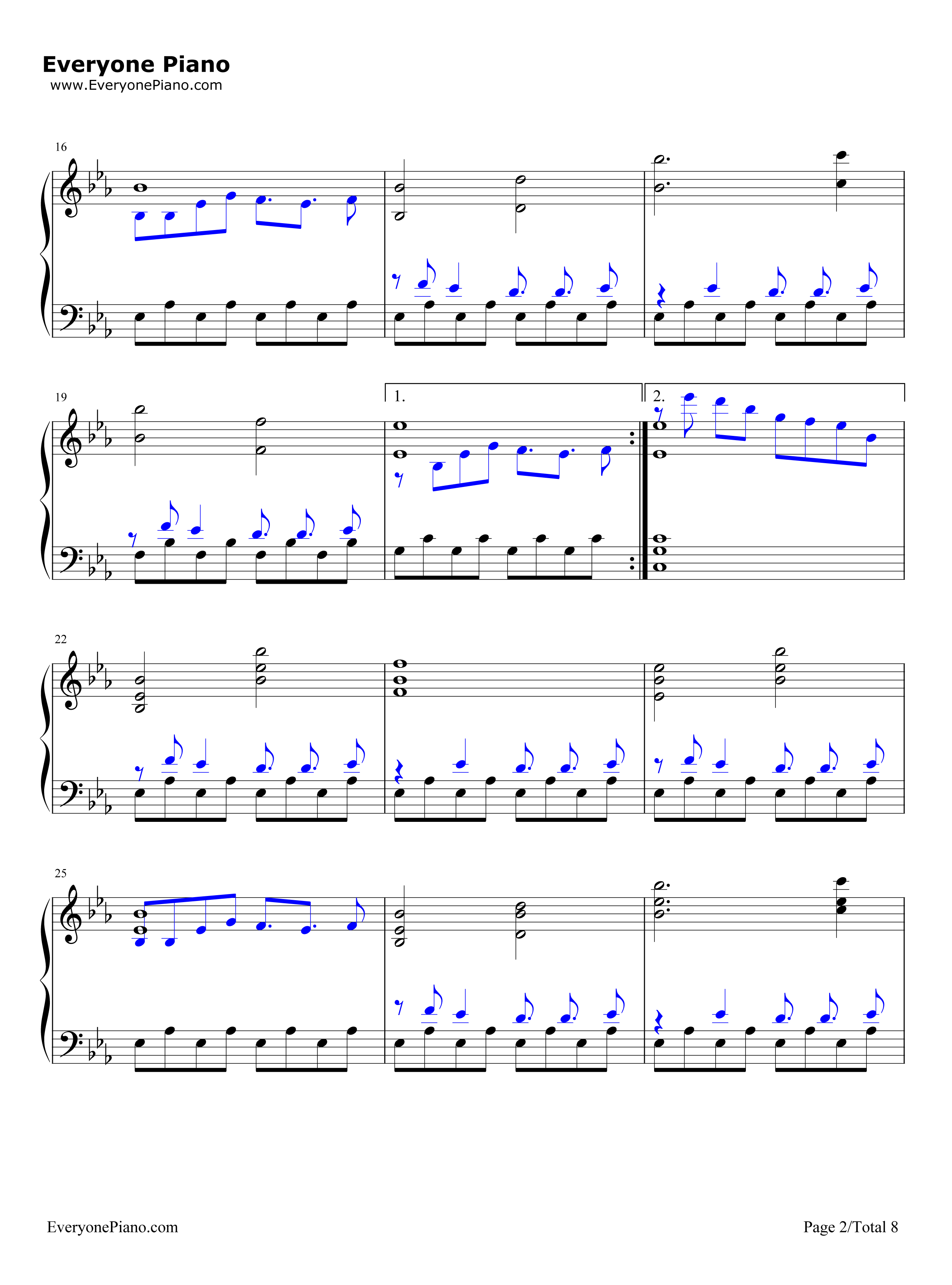 Undertale钢琴谱_Toby_Fox