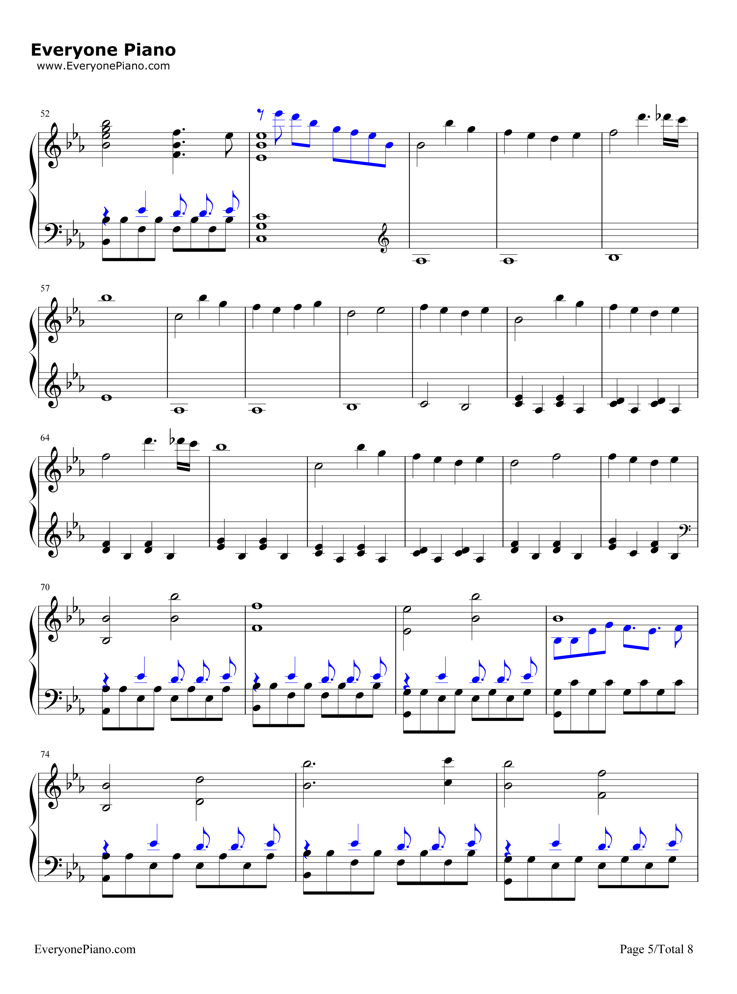 Undertale钢琴谱_Toby_Fox