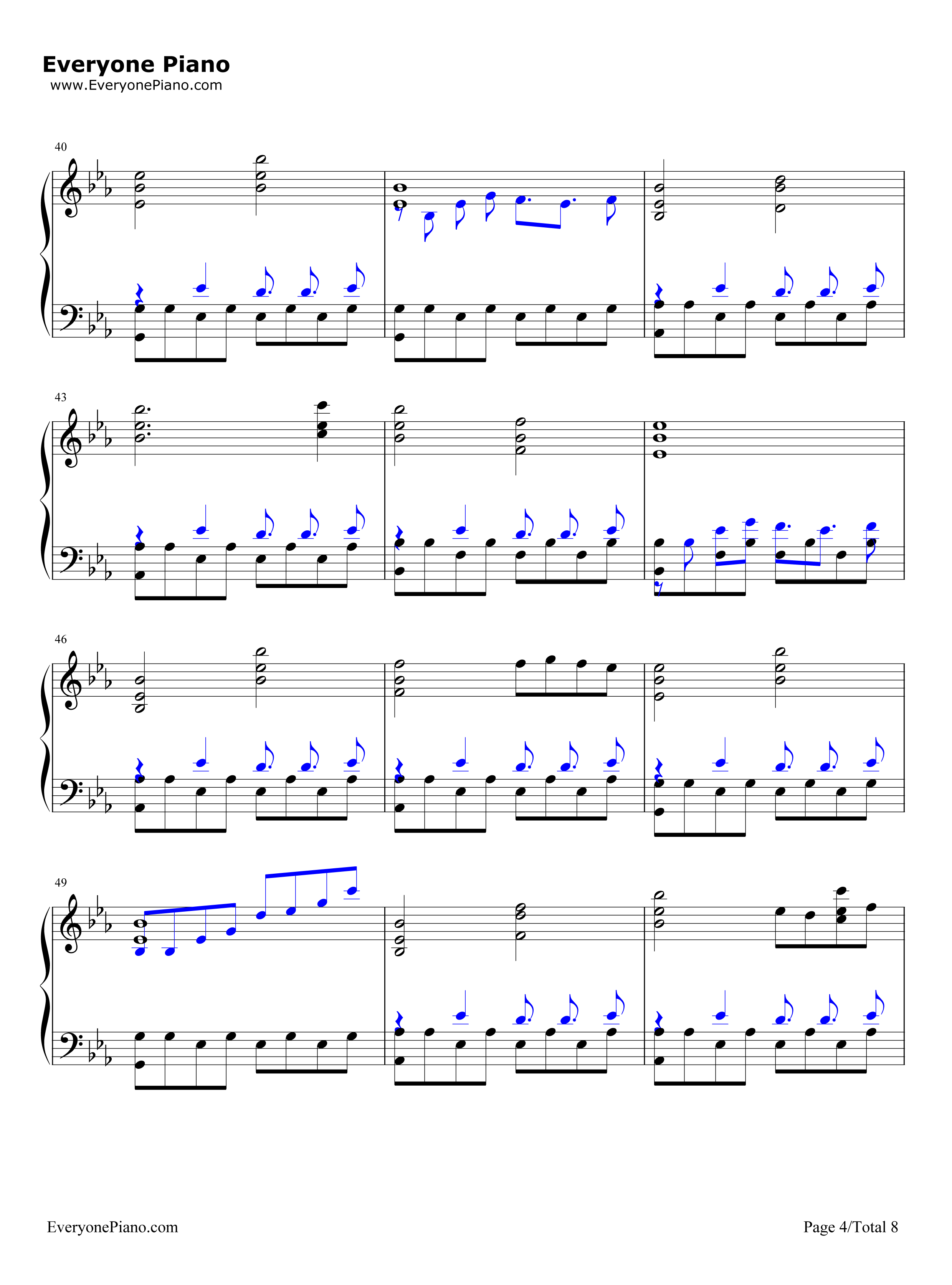 Undertale钢琴谱_Toby_Fox