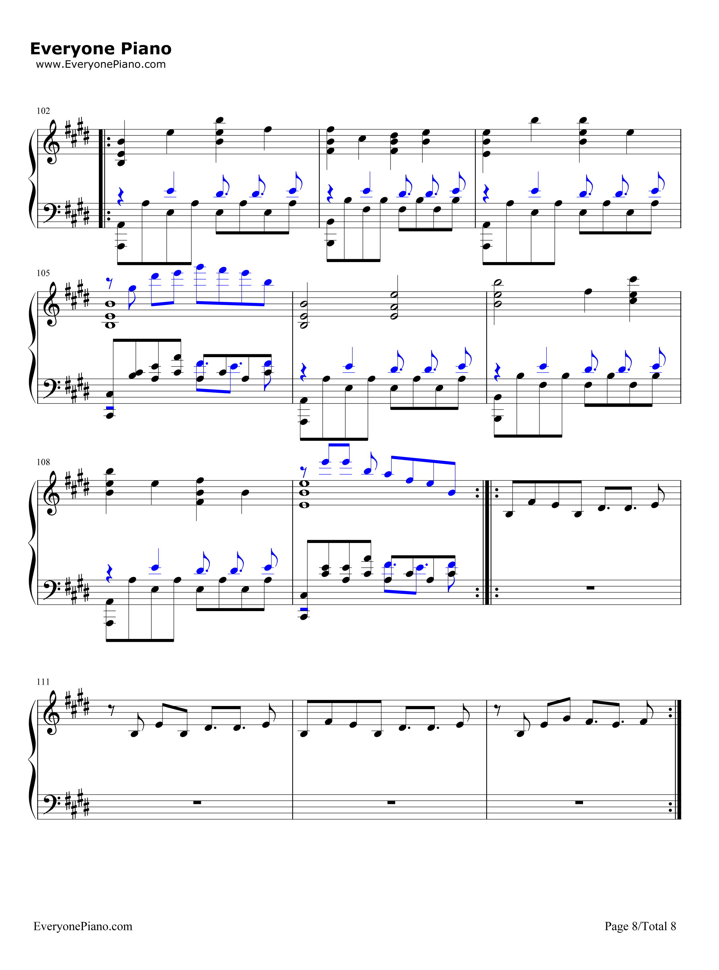 Undertale钢琴谱_Toby_Fox