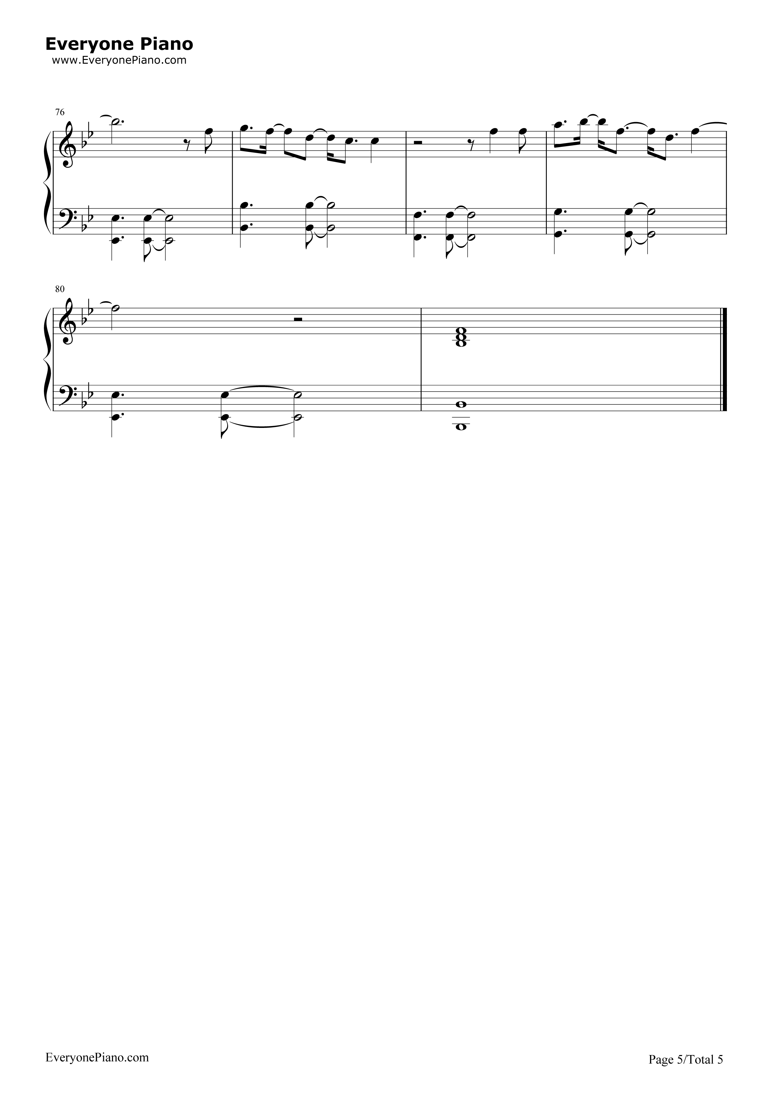 Say_You_Won't_Let_Go钢琴谱_James_Arthur