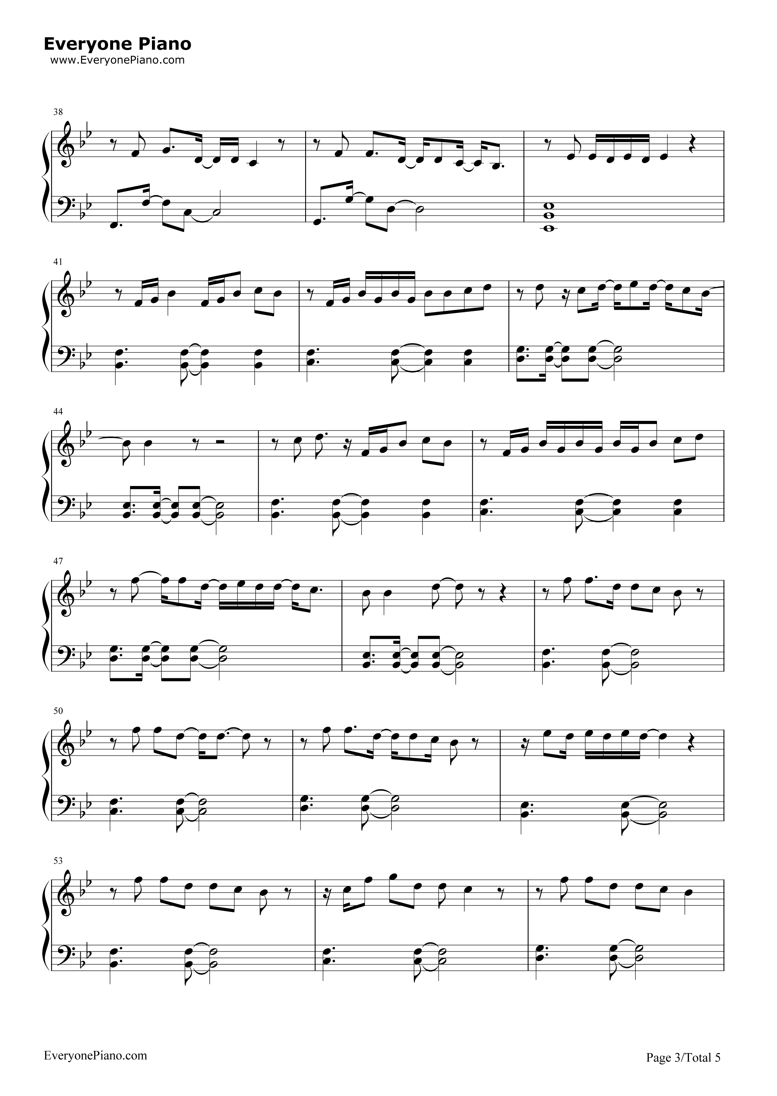 Say_You_Won't_Let_Go钢琴谱_James_Arthur