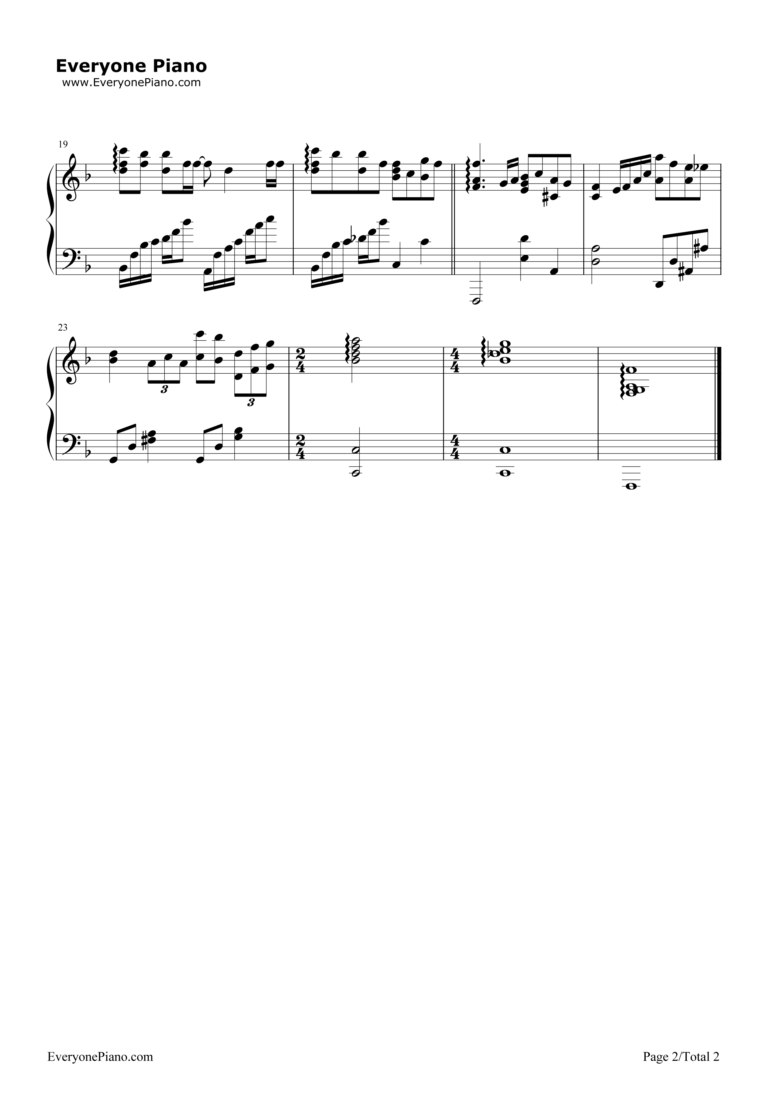 不要忘记我爱你钢琴谱_张碧晨