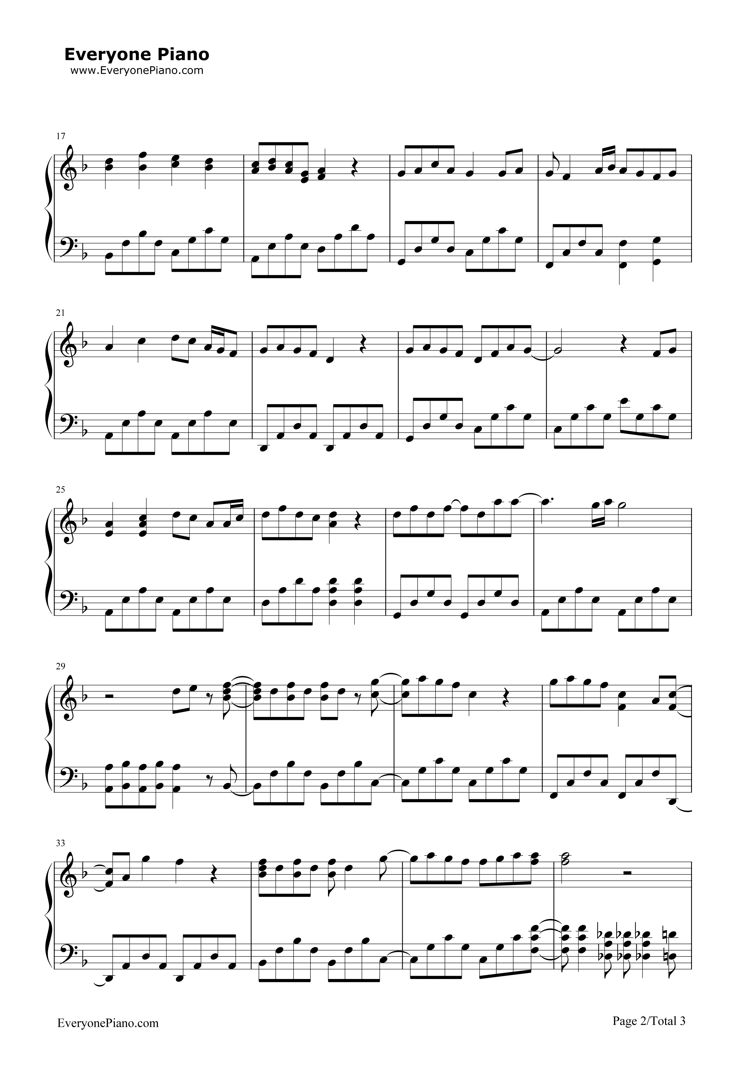 樱花烂漫钢琴谱_KEYTALK