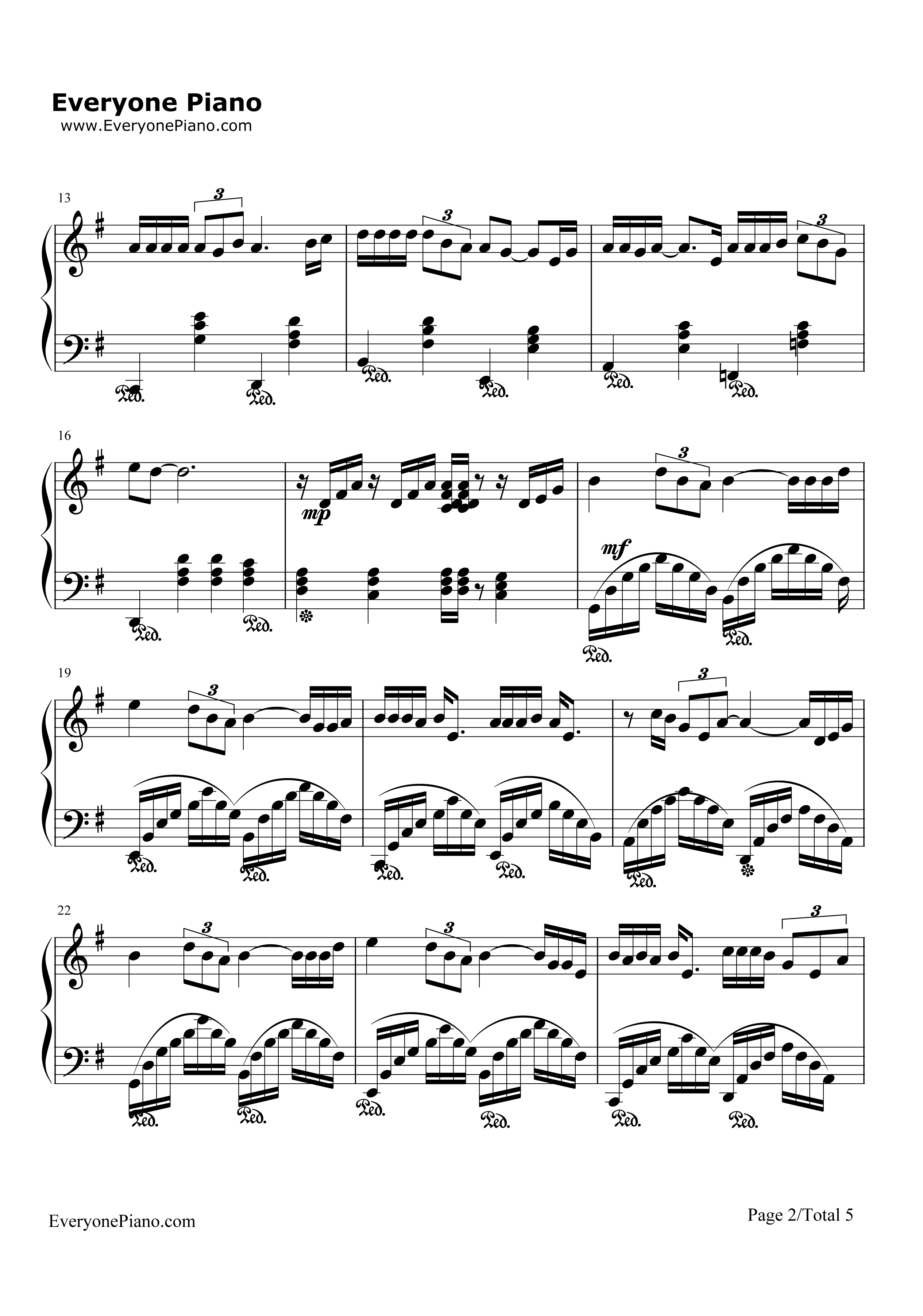 有多少爱可以重来钢琴谱_黄仲昆_迪克牛仔