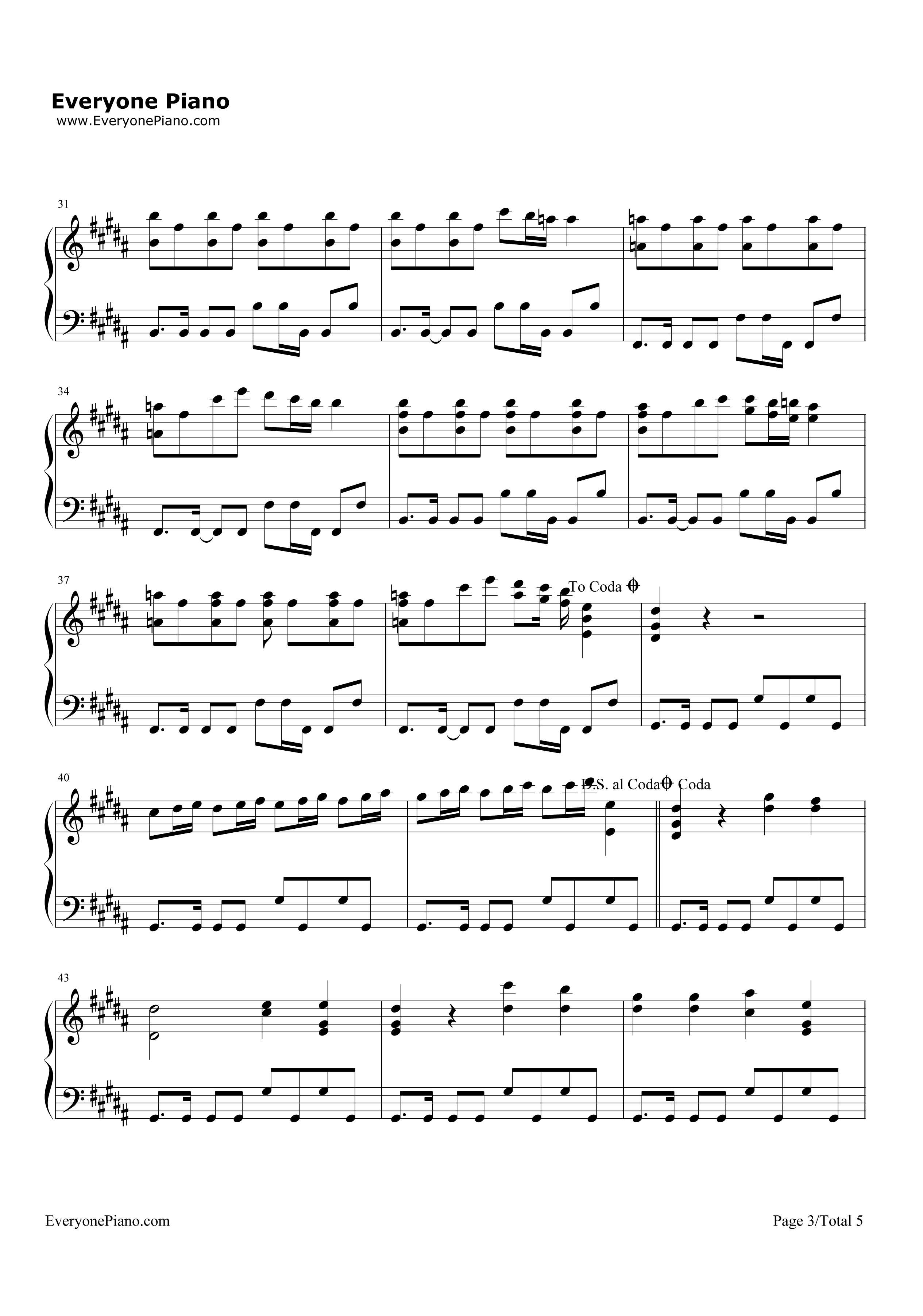 Jai_Ho钢琴谱_M.I.A