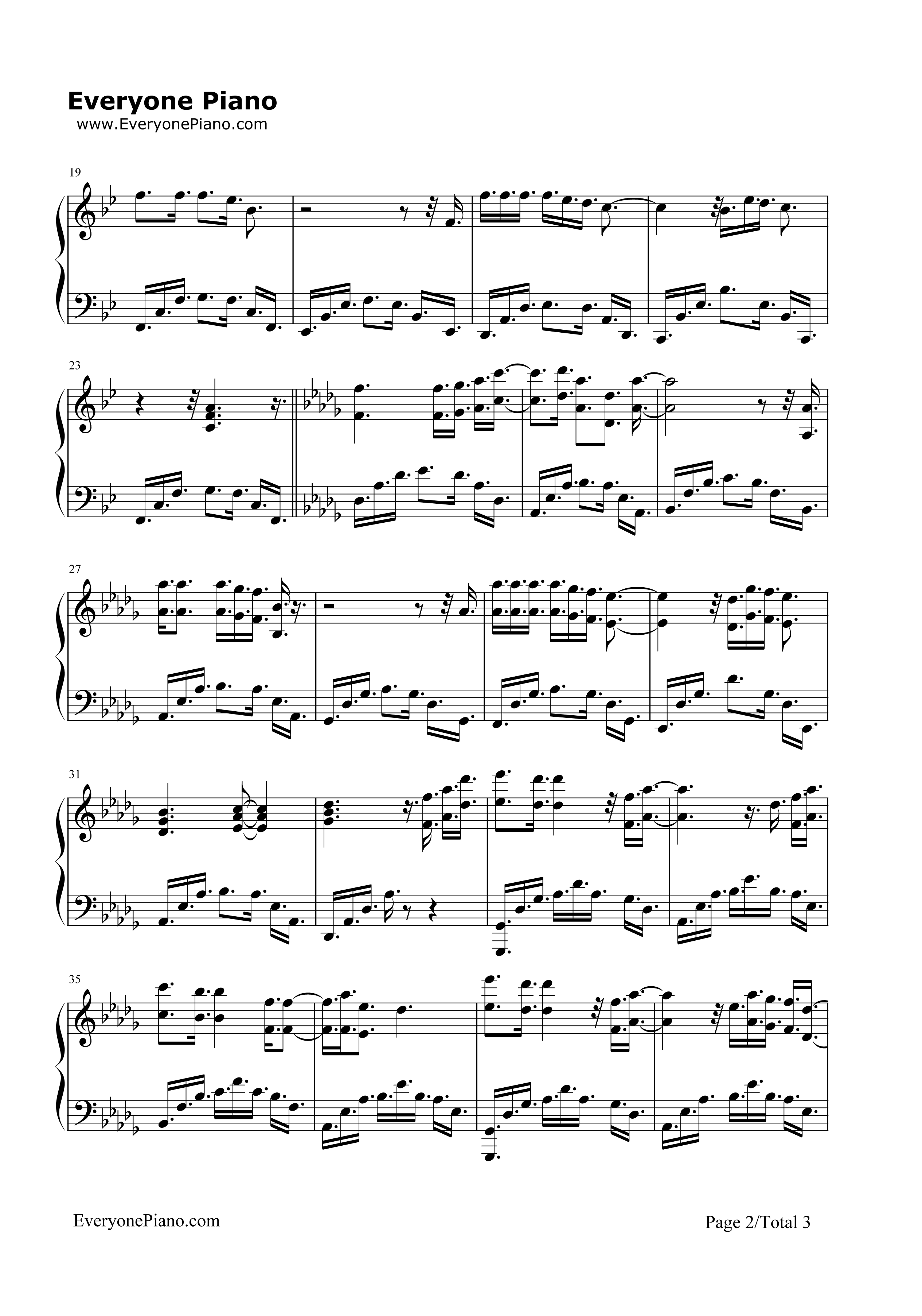 Million_Clouds钢琴谱_坂本真绫