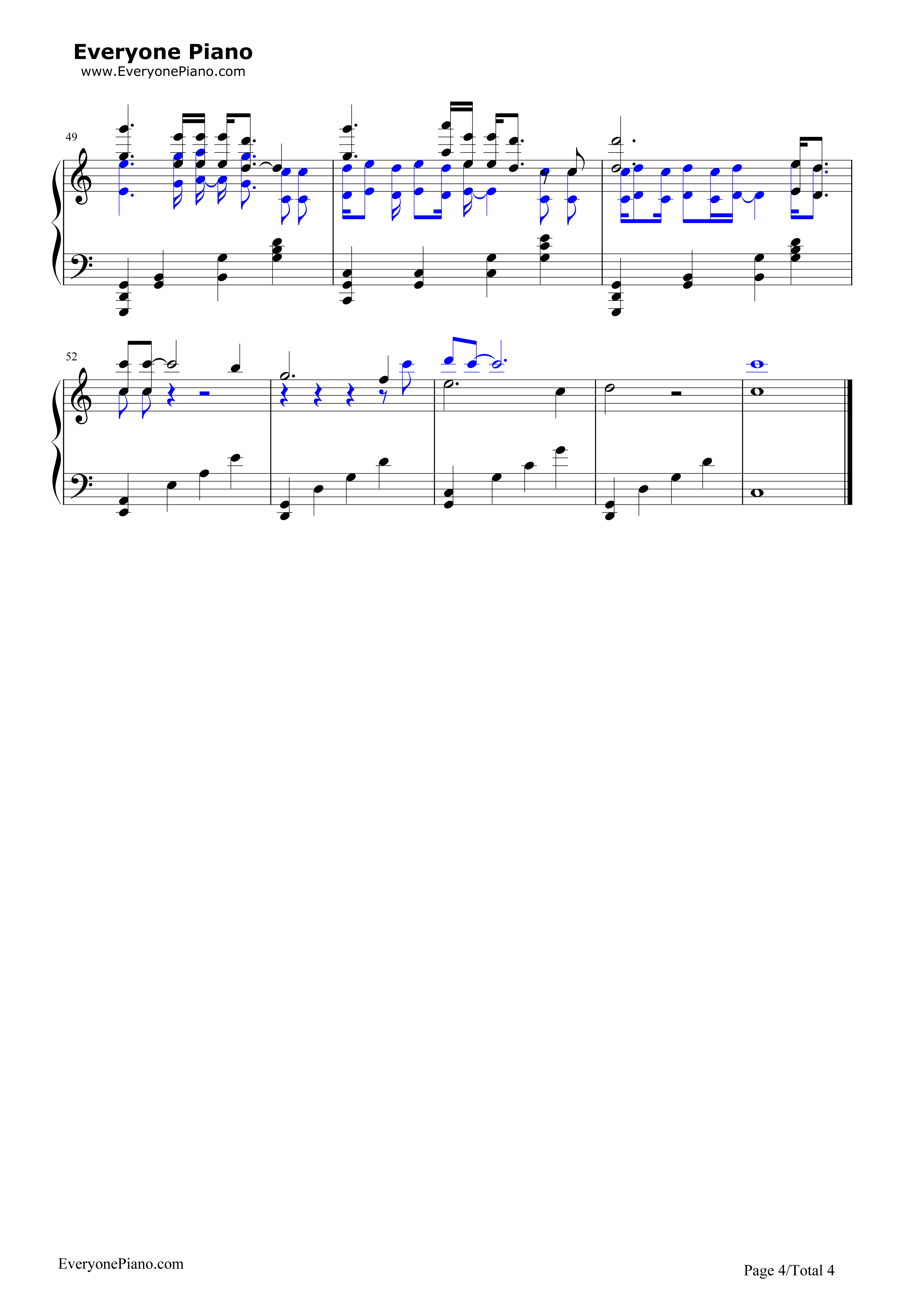 心之火钢琴谱_飞儿乐团__彭佳慧