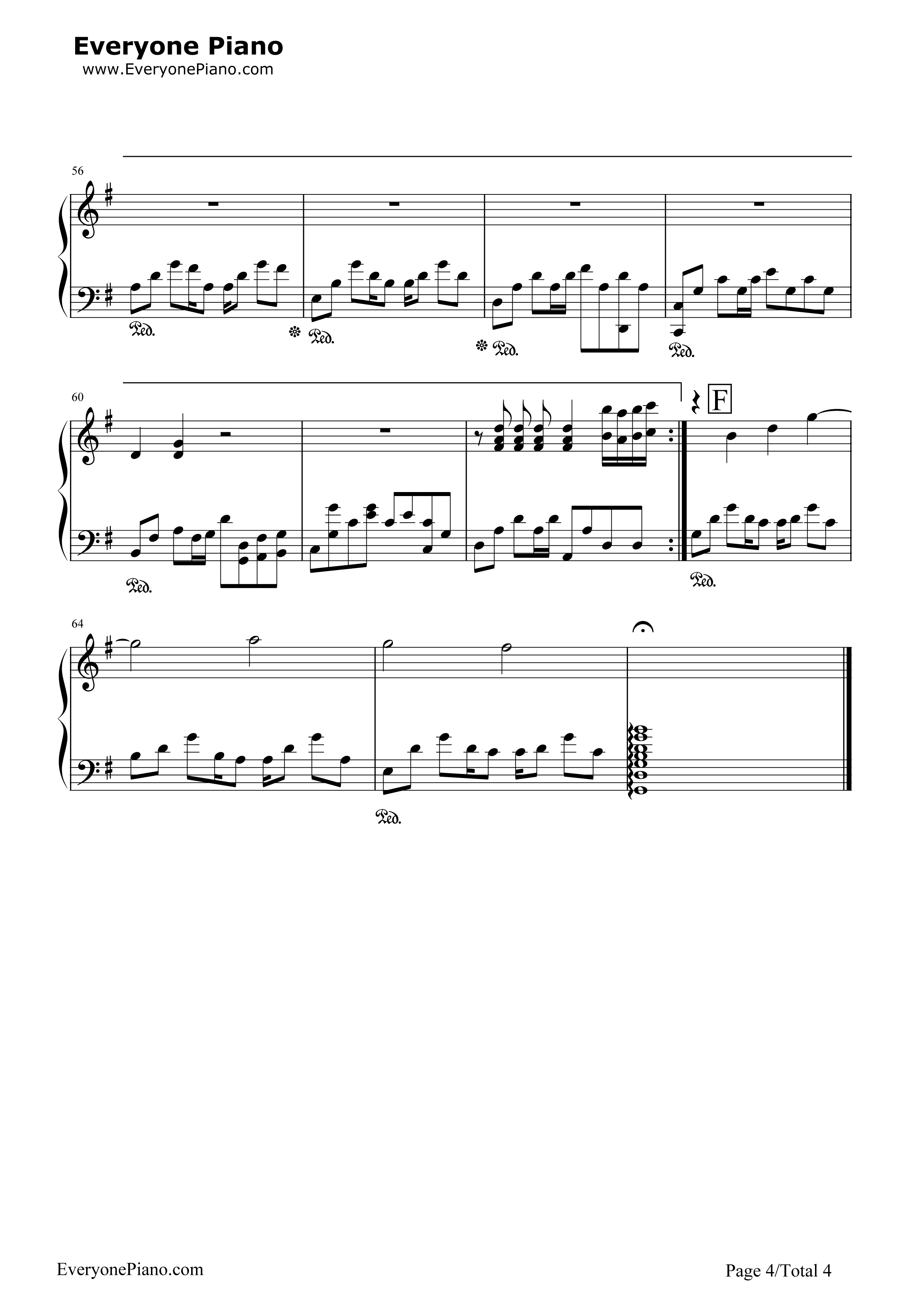 花香钢琴谱_许绍洋