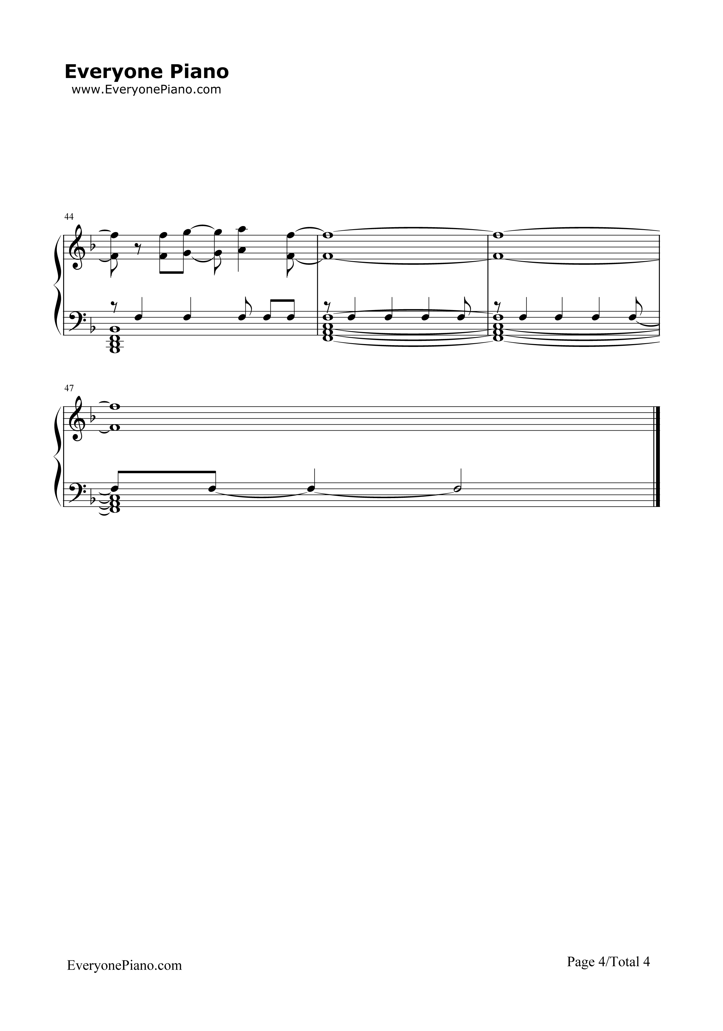 A_World_Without_Danger钢琴谱_Julien_Lamassonne_(Noam_Kaniel)