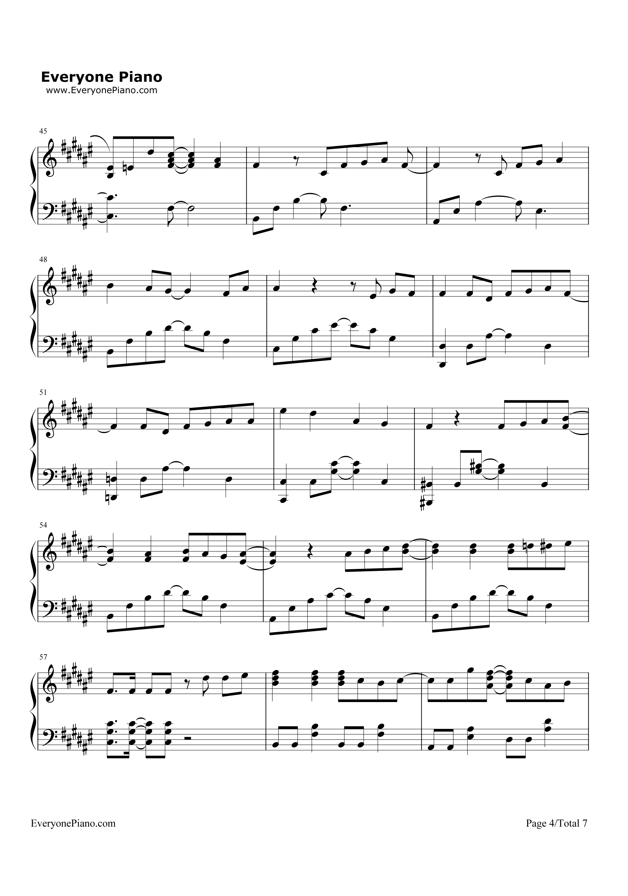 Jungle_P钢琴谱_5050