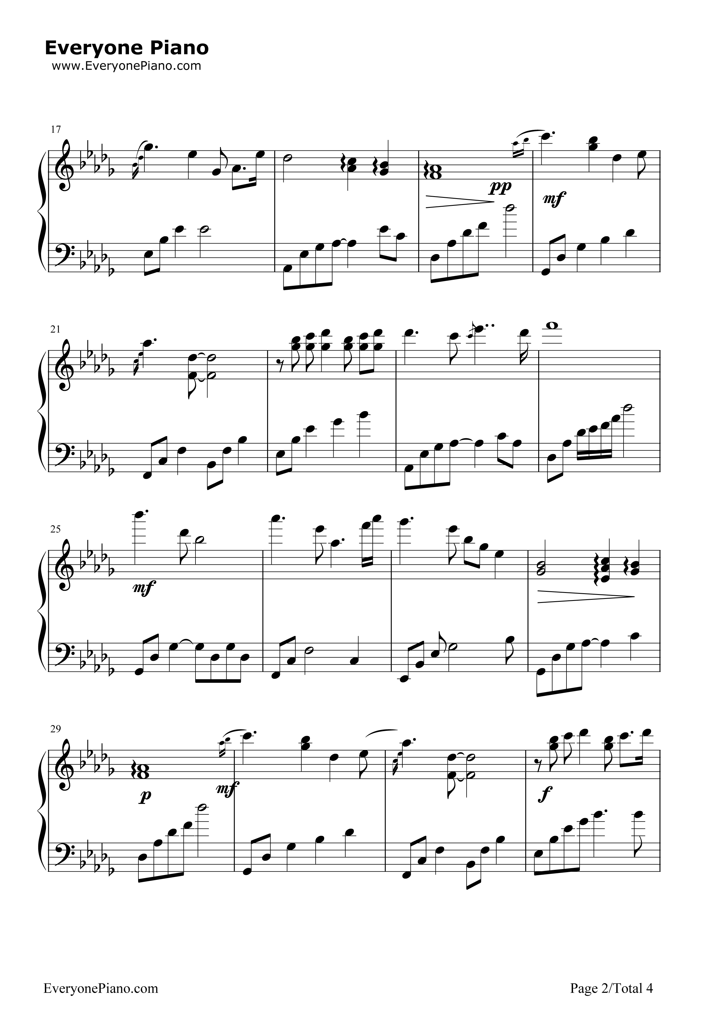 下雨的星期日钢琴谱_白日梦