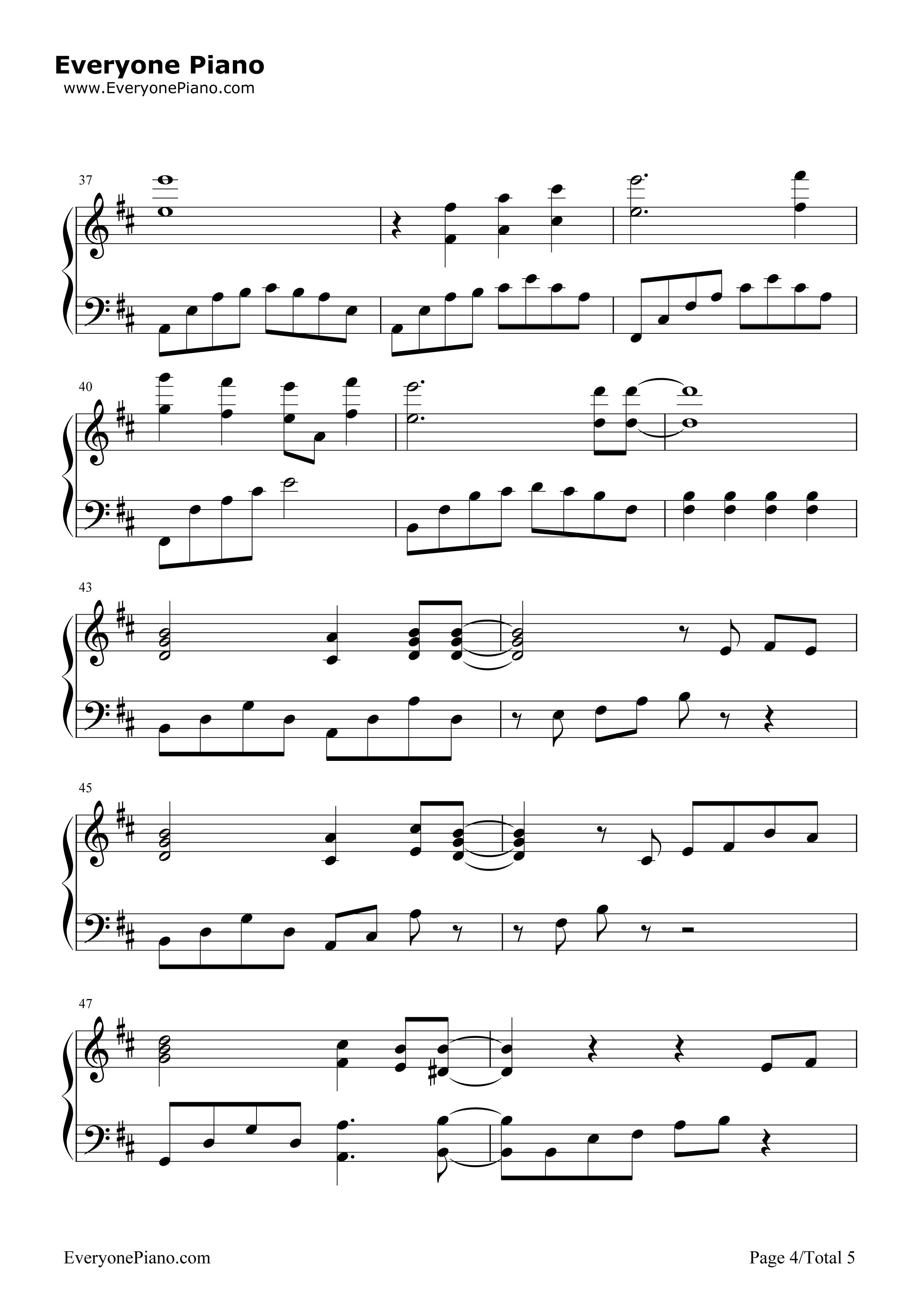 浮诛钢琴谱_张杰